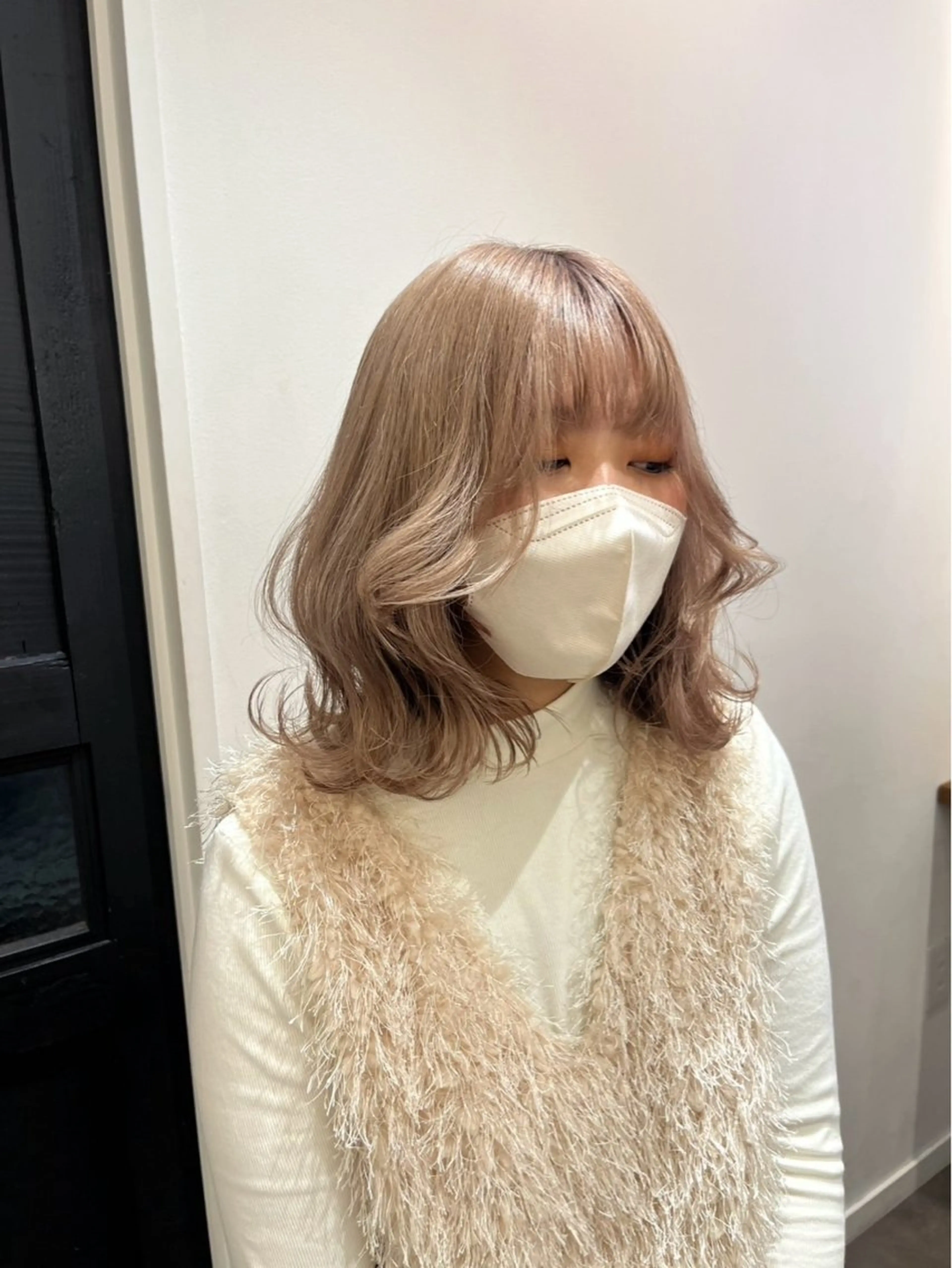 ショート カラー ヘアカラー 岩切 美海のヘアスタイル