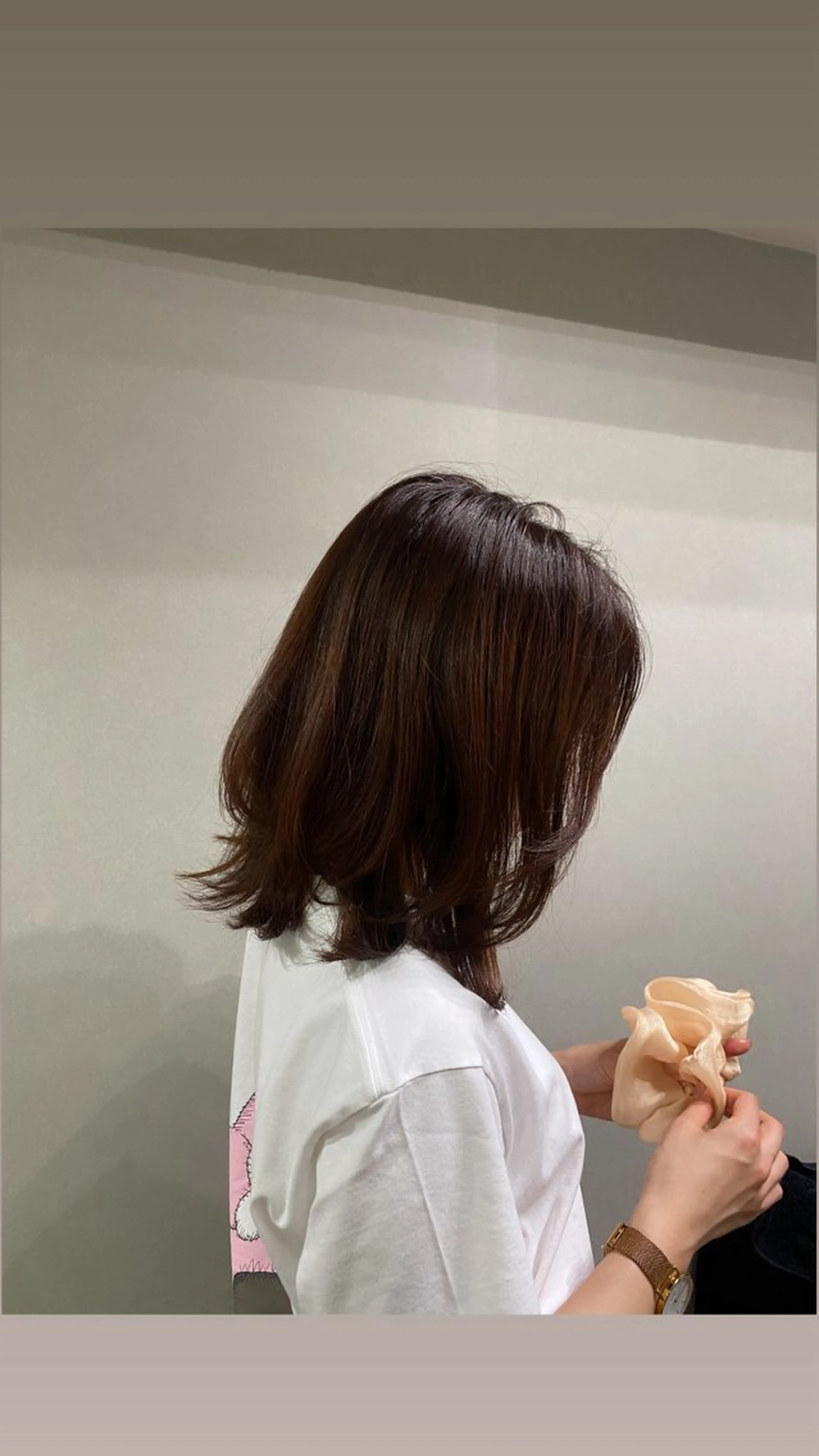 ミディアム mio♡ girlystyleのヘアスタイル