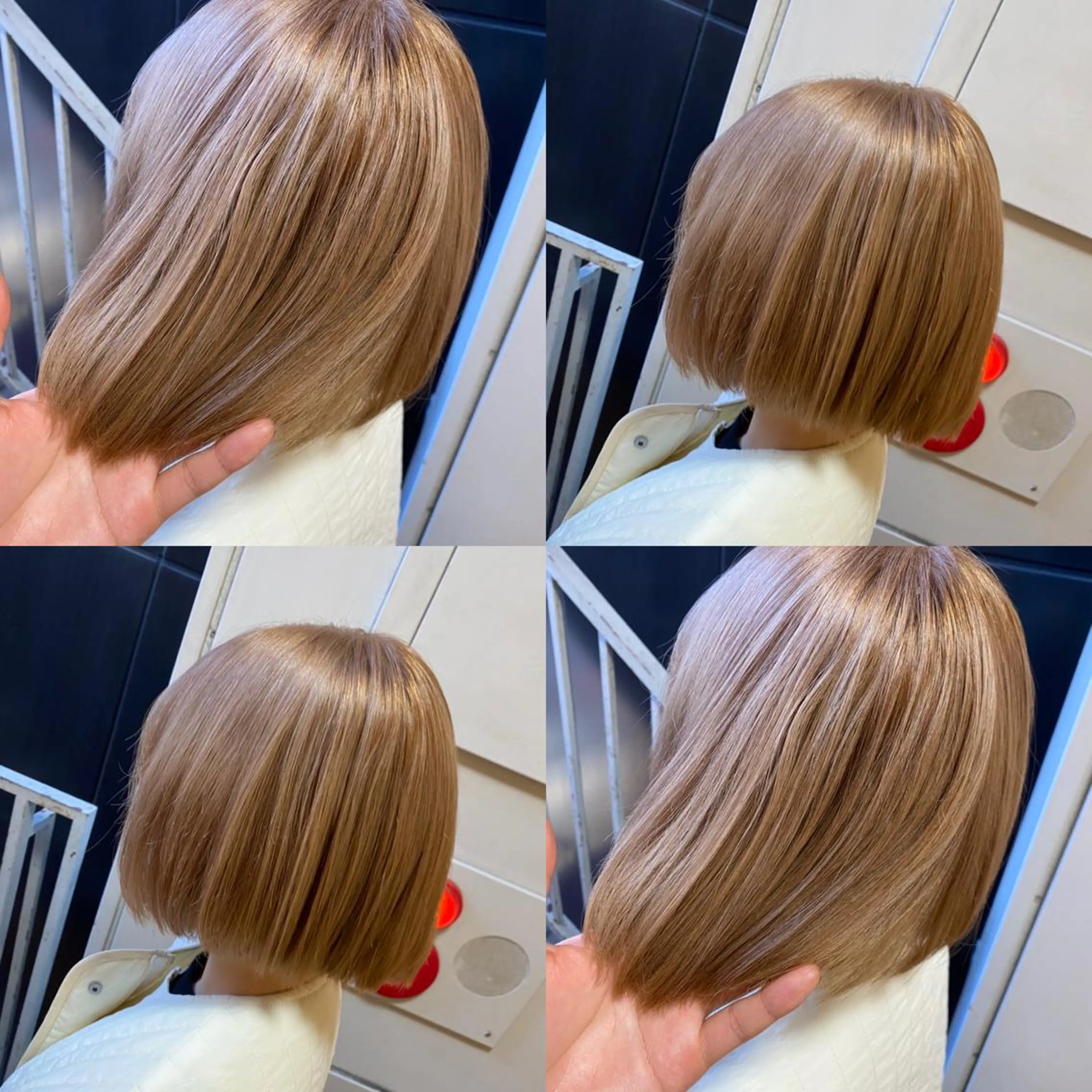 ミディアム カラー カット パーマ トリートメント ご予約 宜しくお願いします！のヘアスタイル