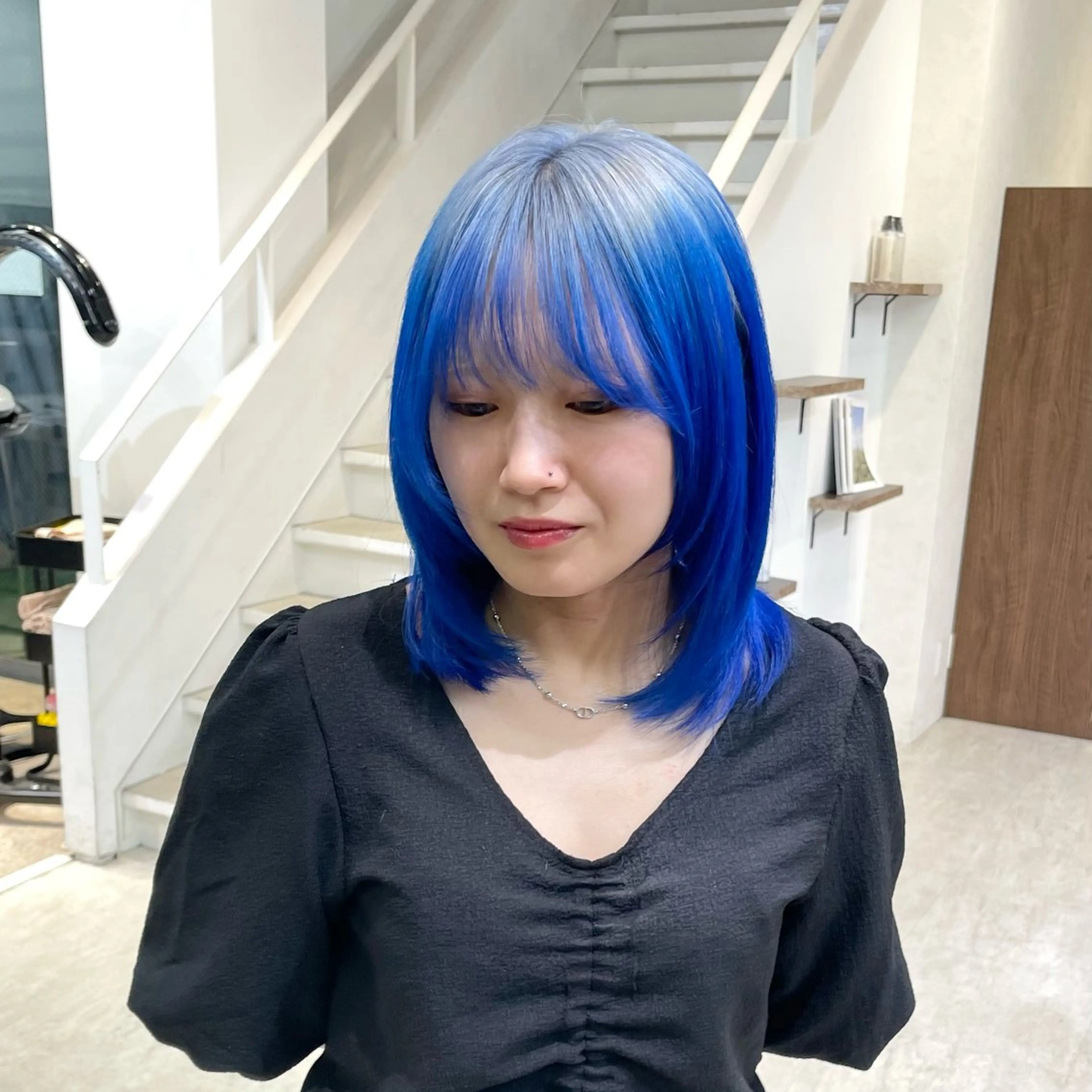 カラー 🎀韓国ボブ/ハイト ーン/まりん🎀のヘアスタイル