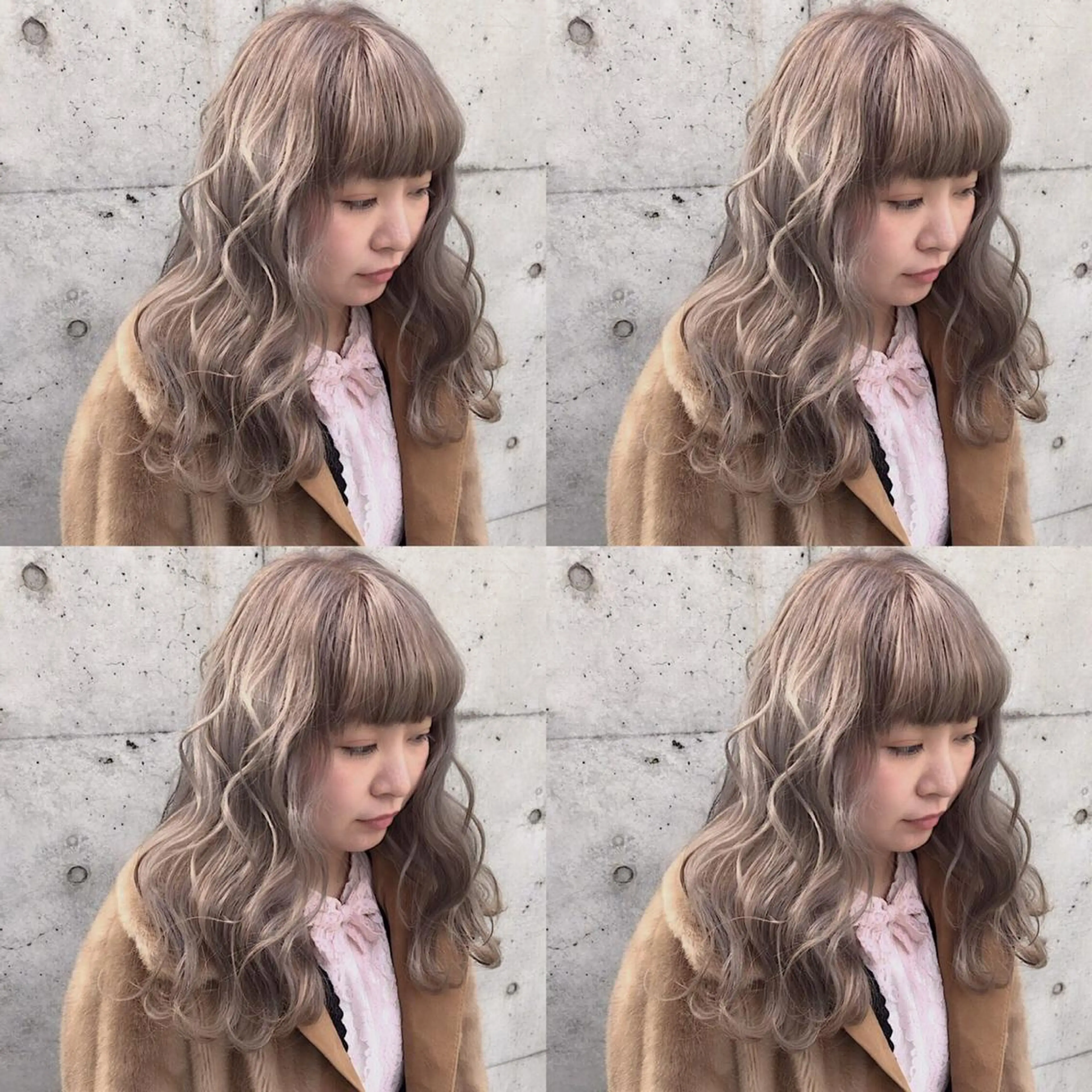 ロング カラー ヘアカラー トリートメント ヘアセット メンズパーマ名人 TAKUMAのヘアスタイル