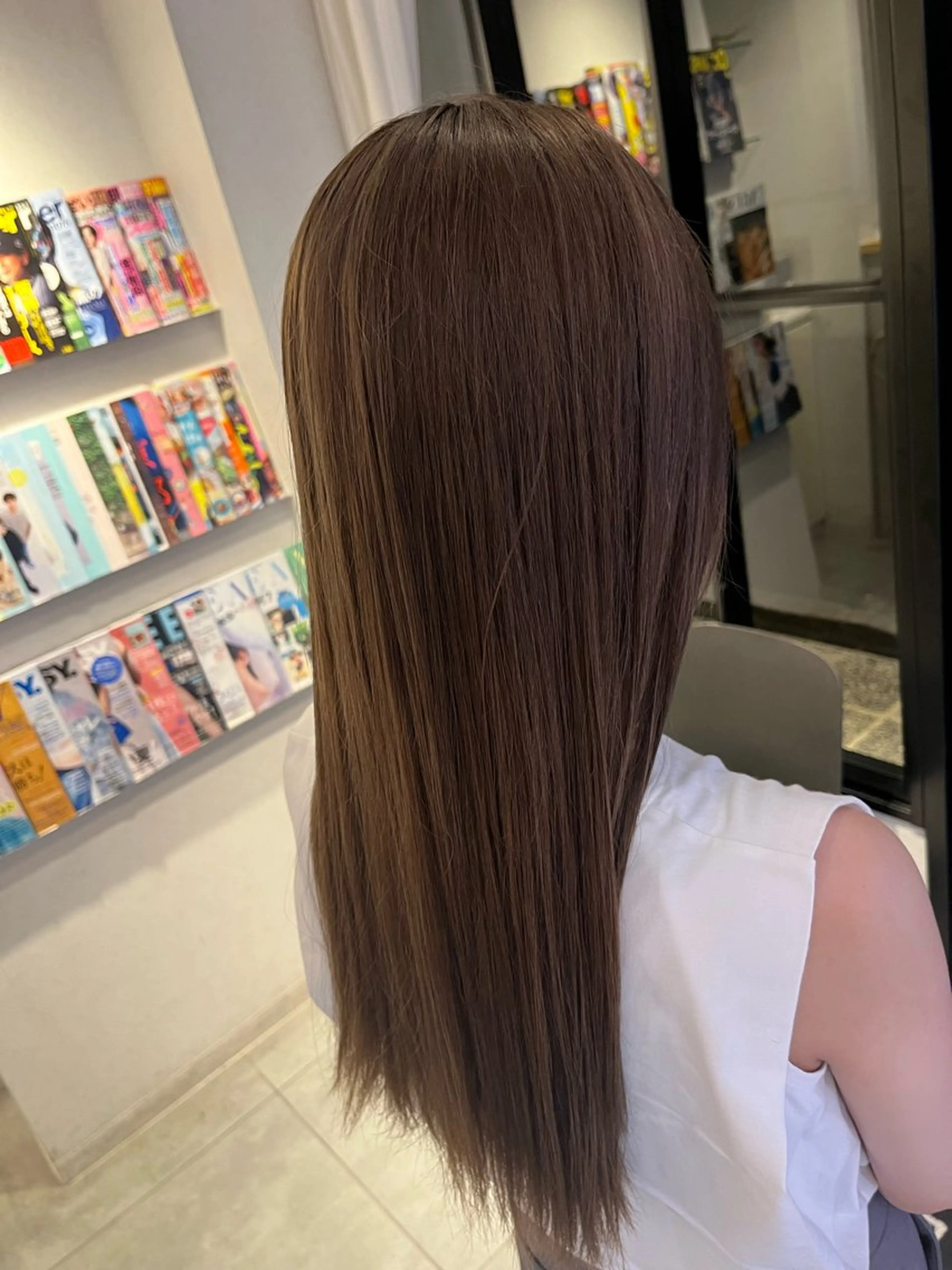 【透明感サラサラ髪へ】✨カット＋カラー＋艶髪TOKIOトリートメント✨の写真