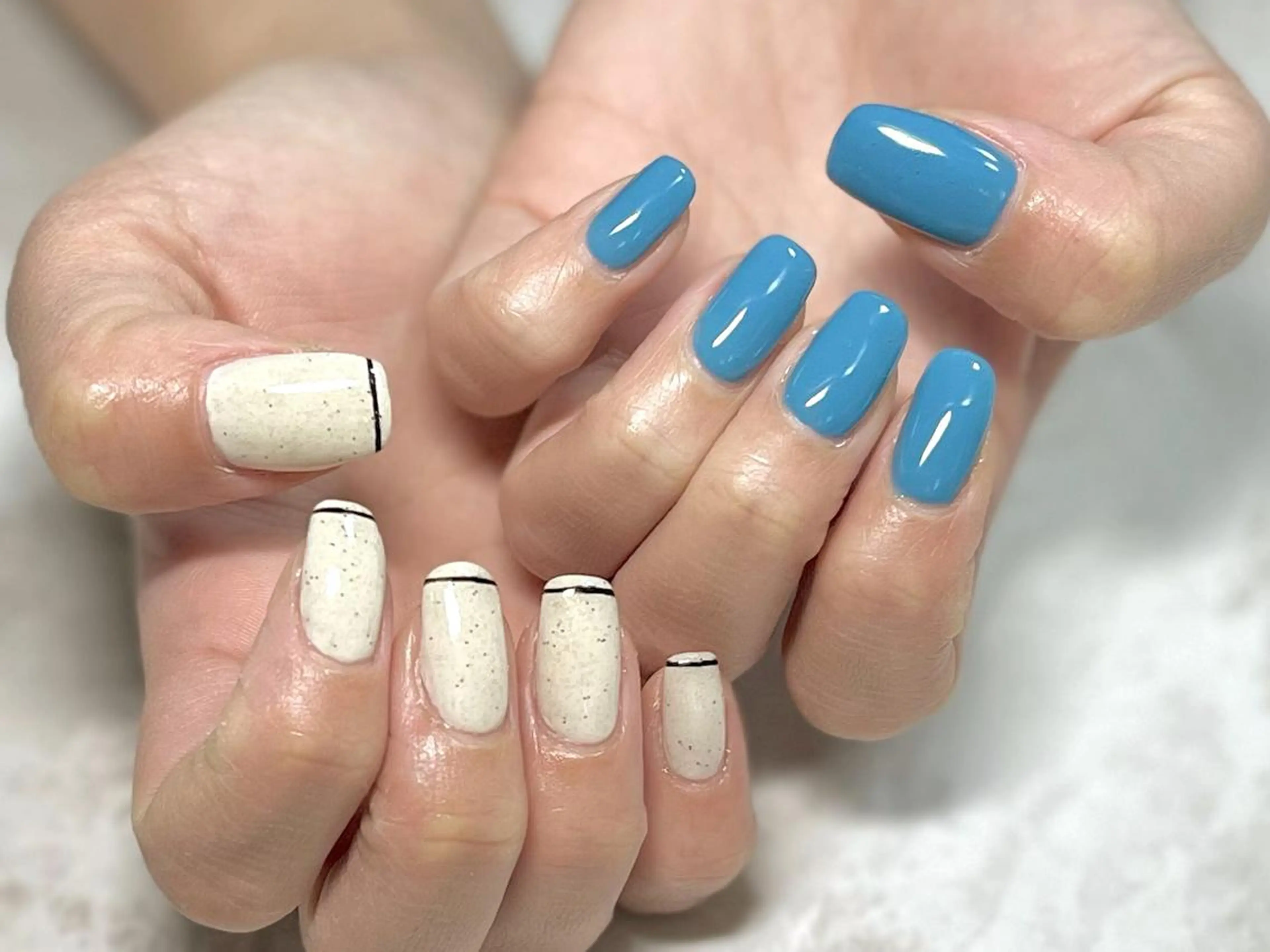 ネイル フットネイル ニュアンスネイル シンプルネイル 春ネイル 夏ネイル ネイル フフラ所属・nail fufla ♡yamane♡のネイルデザイン