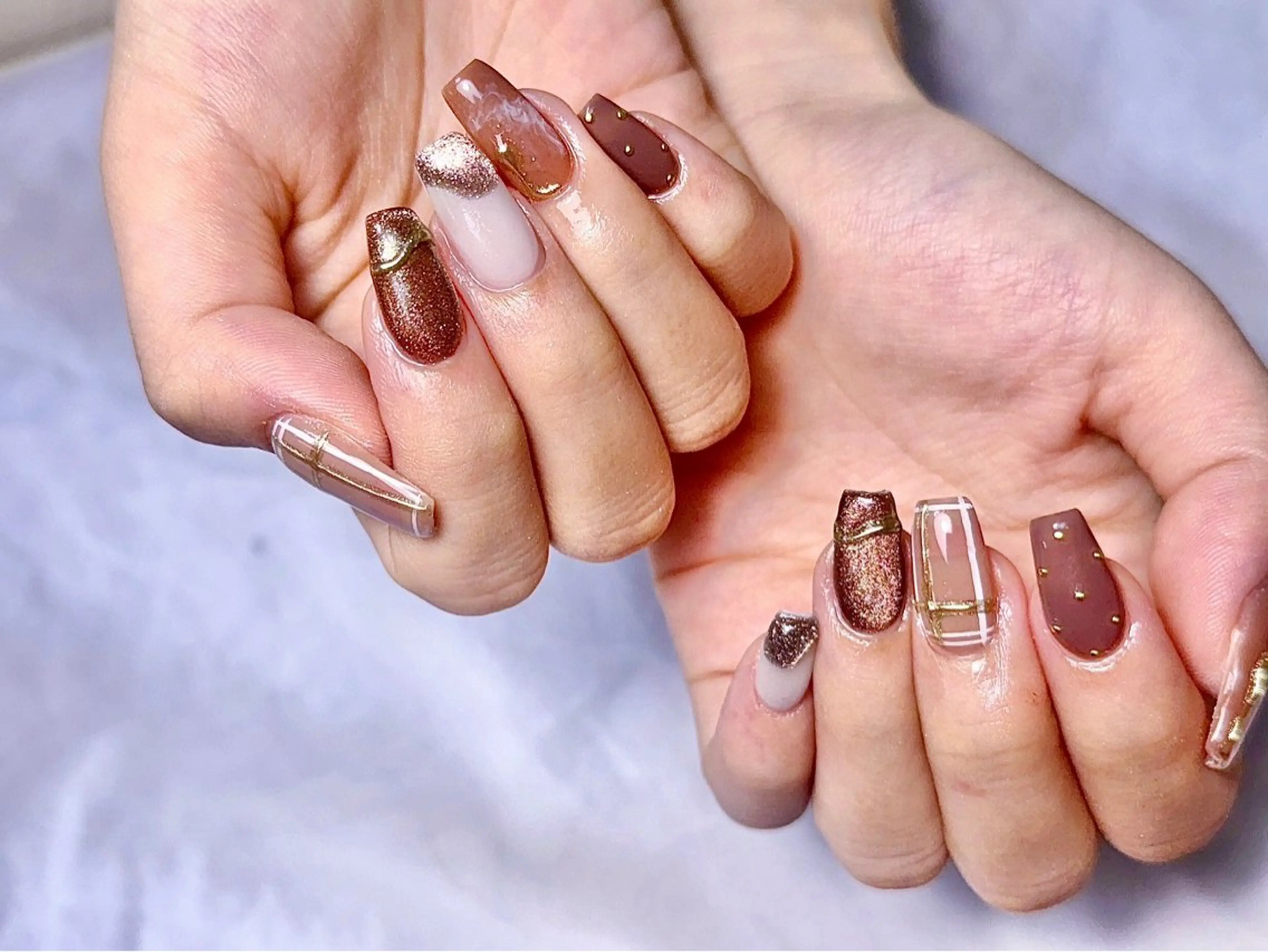 ネイル ハンドネイル 🤎Yun nail salon🤎のネイルデザイン