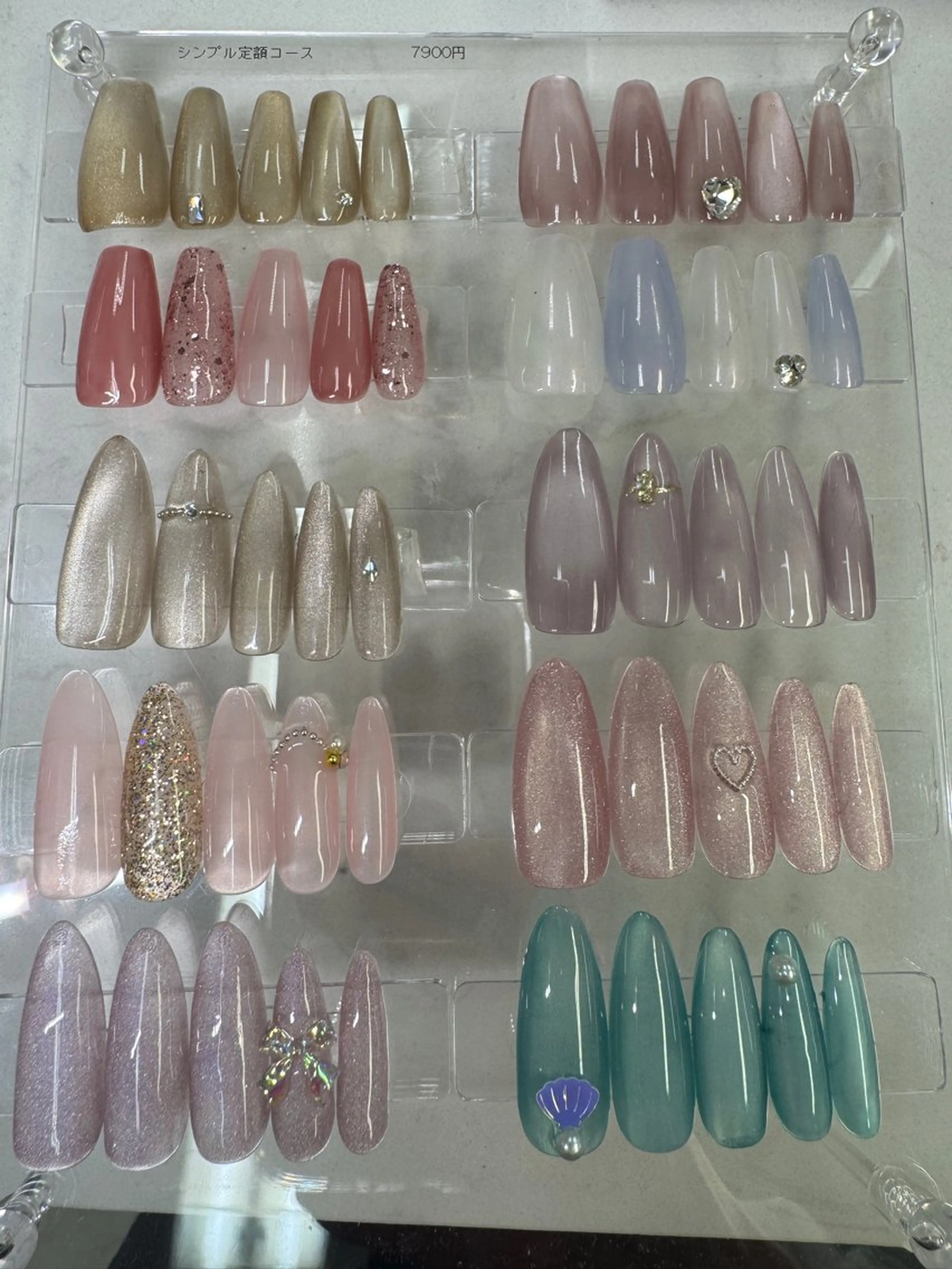 やり放題パーツ込み　パーツ料金無料　持ち込みデザイン可能　やり放題90分の写真