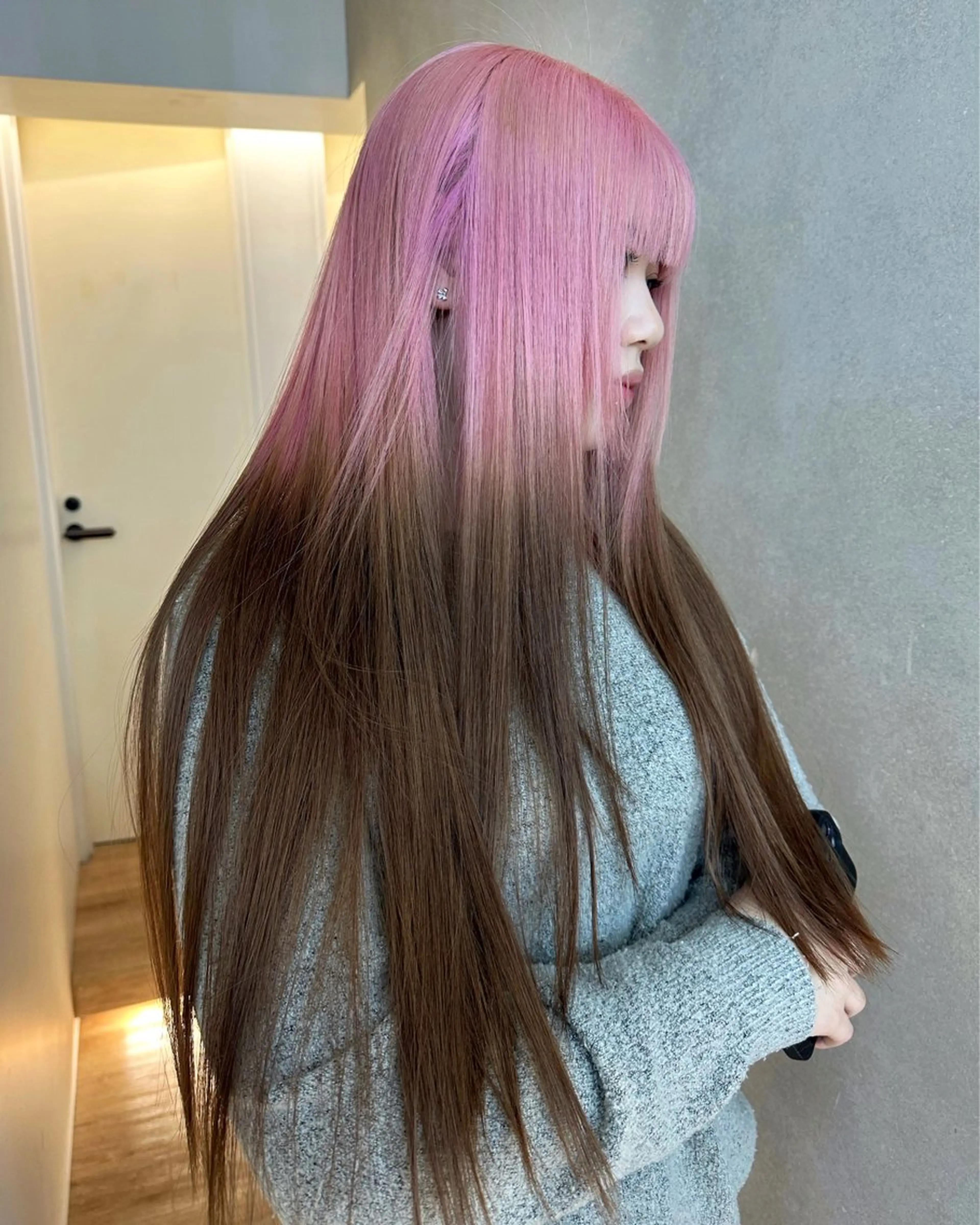 カラー ヘアカラー ハイトーン特化 pepe🎀のヘアスタイル