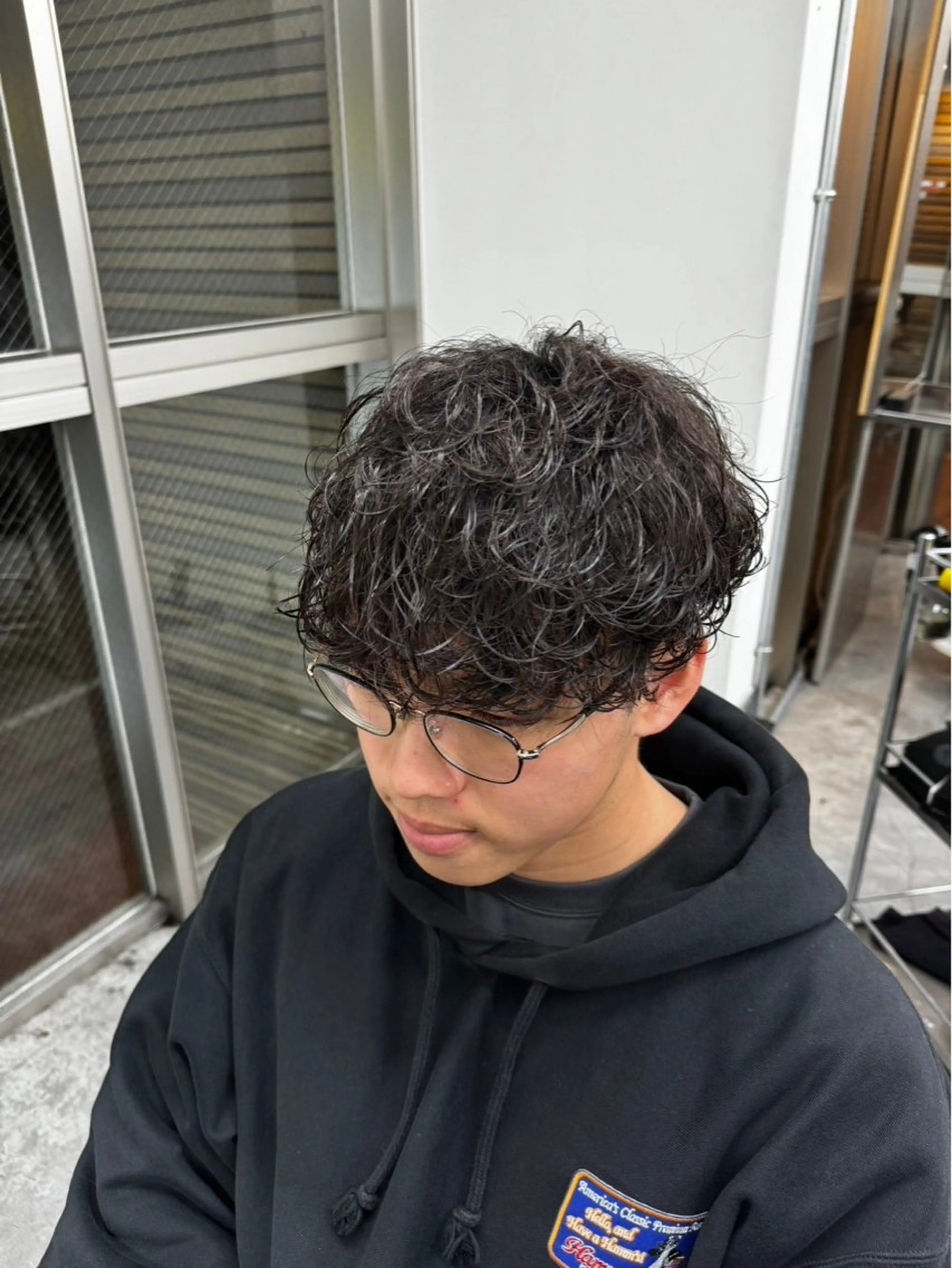 ショート パーマ メンズ お悩み解消✨/ メンズパーマ✨/直樹のヘアスタイル