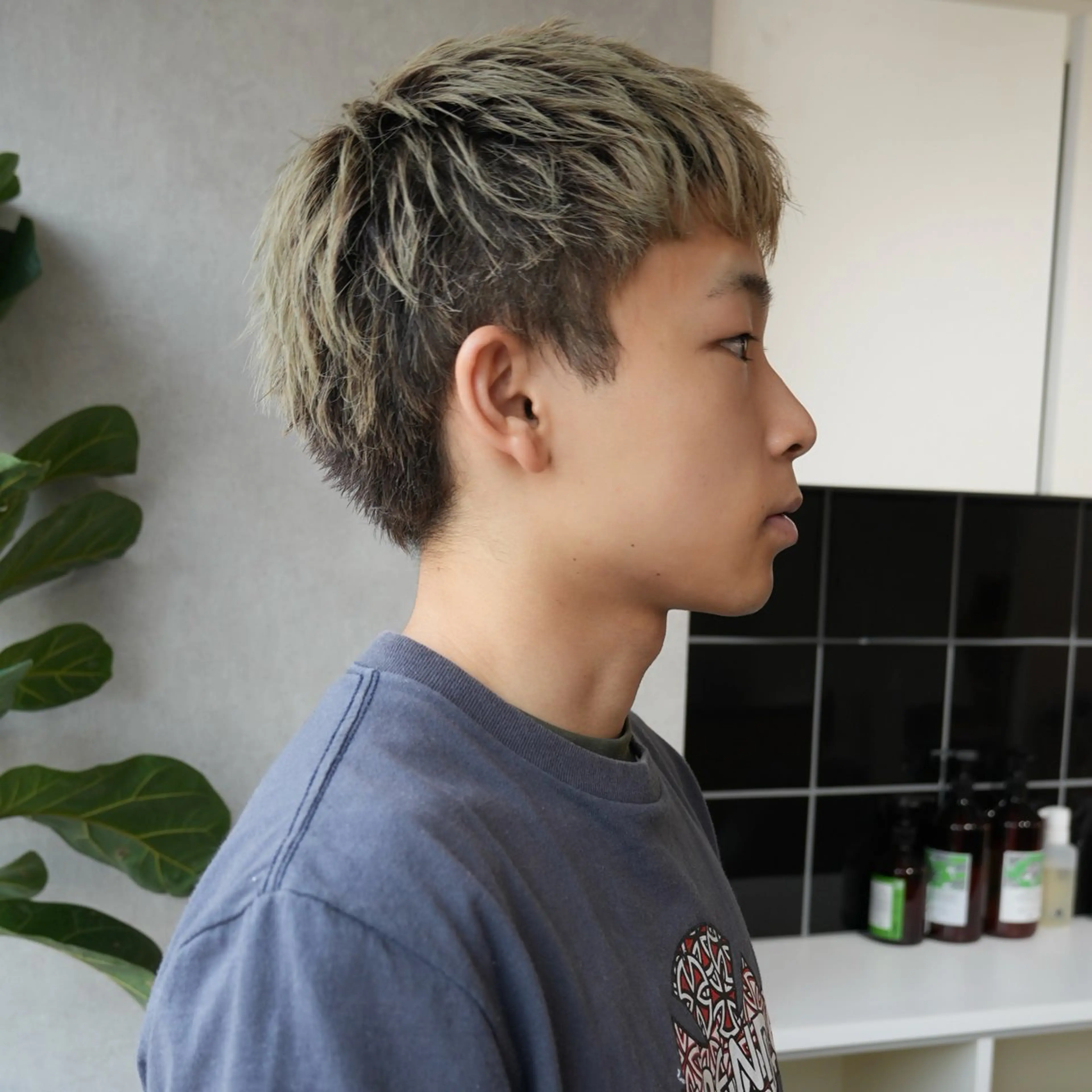 ショート カラー メンズ カット ヘアカラー トリートメント GO TODAY SHAIRE SALON京都店所属・本日空きあります/ 四条/ユウキのヘアスタイル