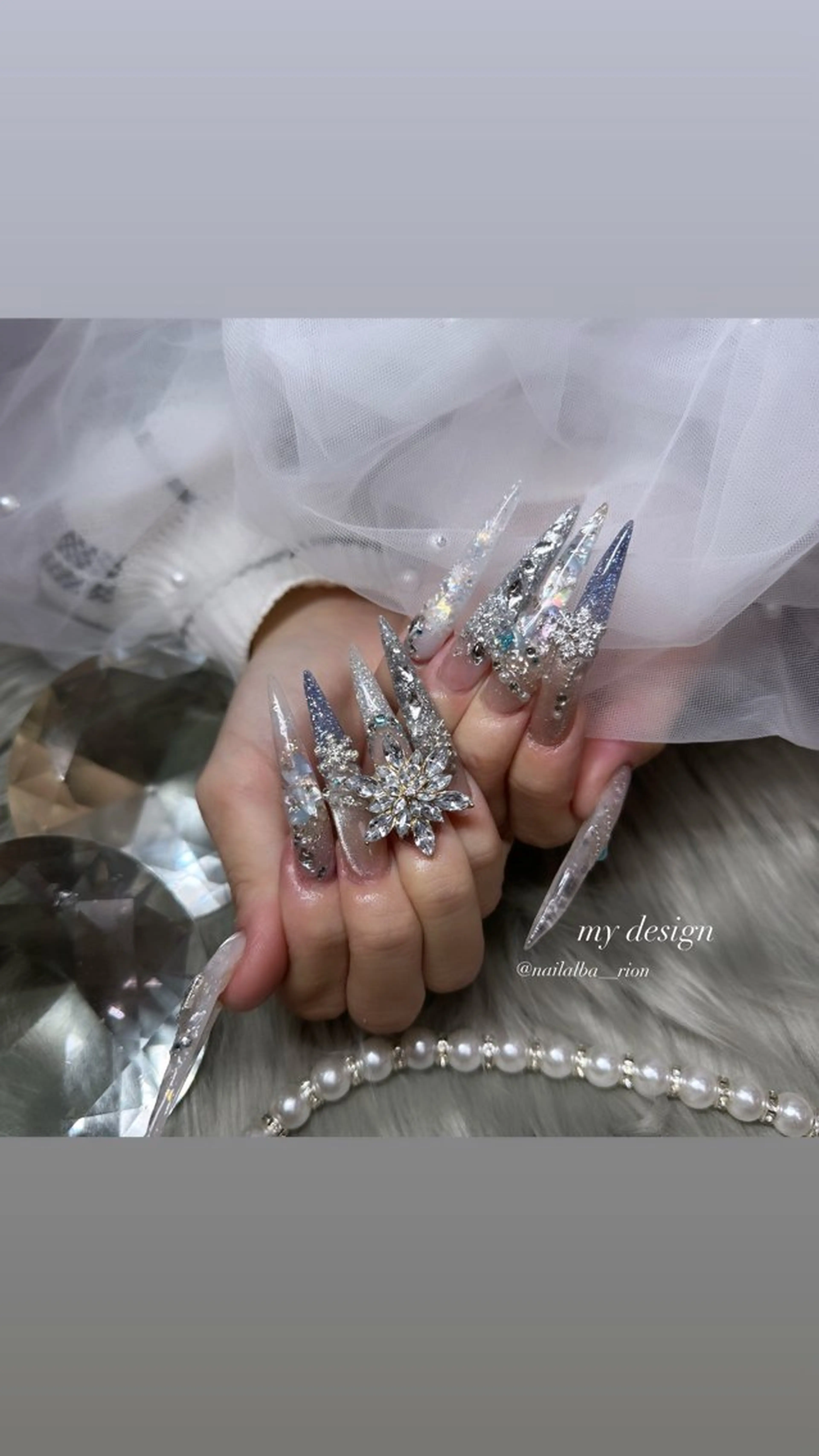 ネイル 加納 莉音のネイルデザイン