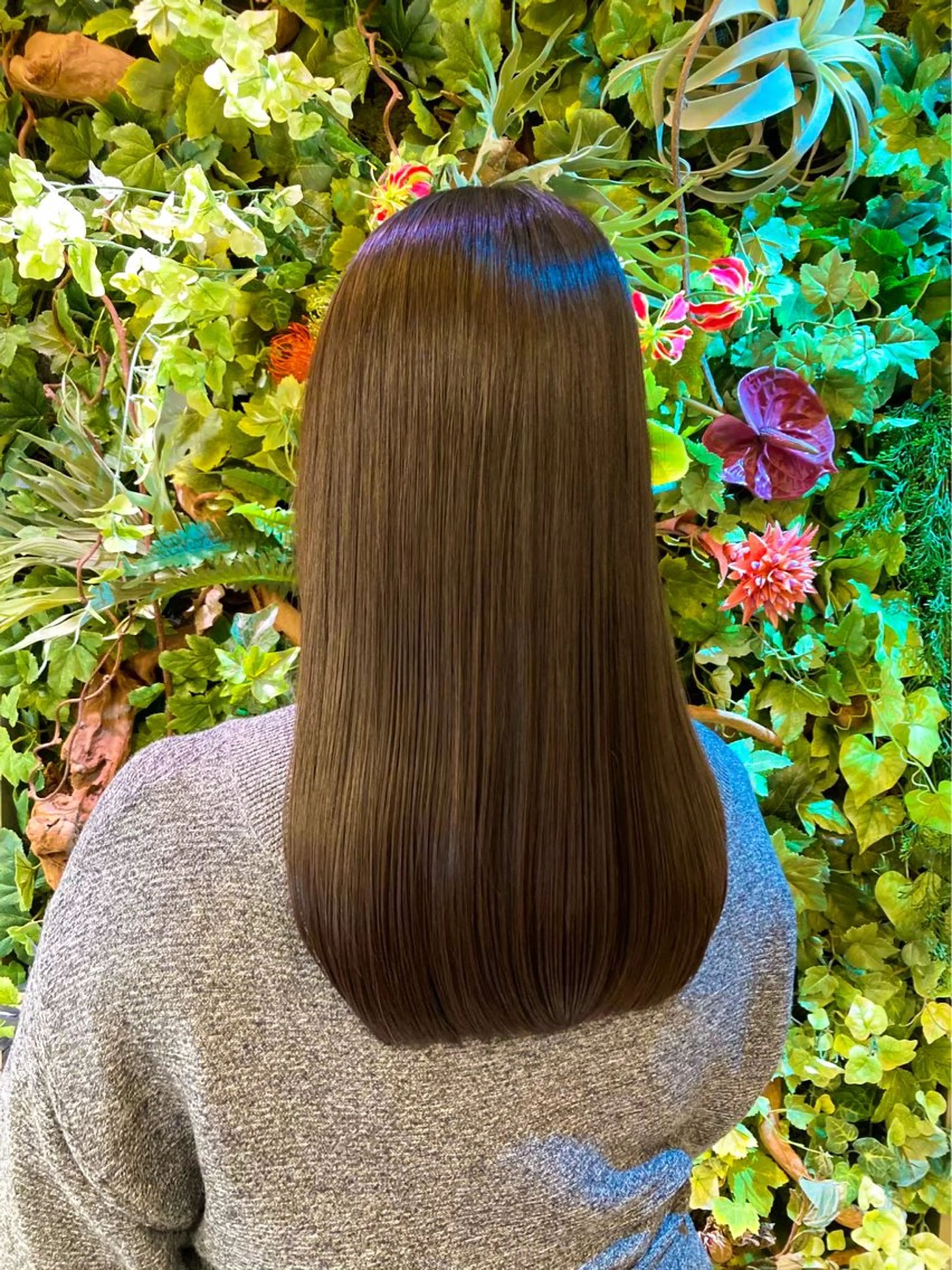 ロング 髪質改善 縮毛矯正 カット 縮毛矯正 髪質改善/練馬/ ASUKAのヘアスタイル