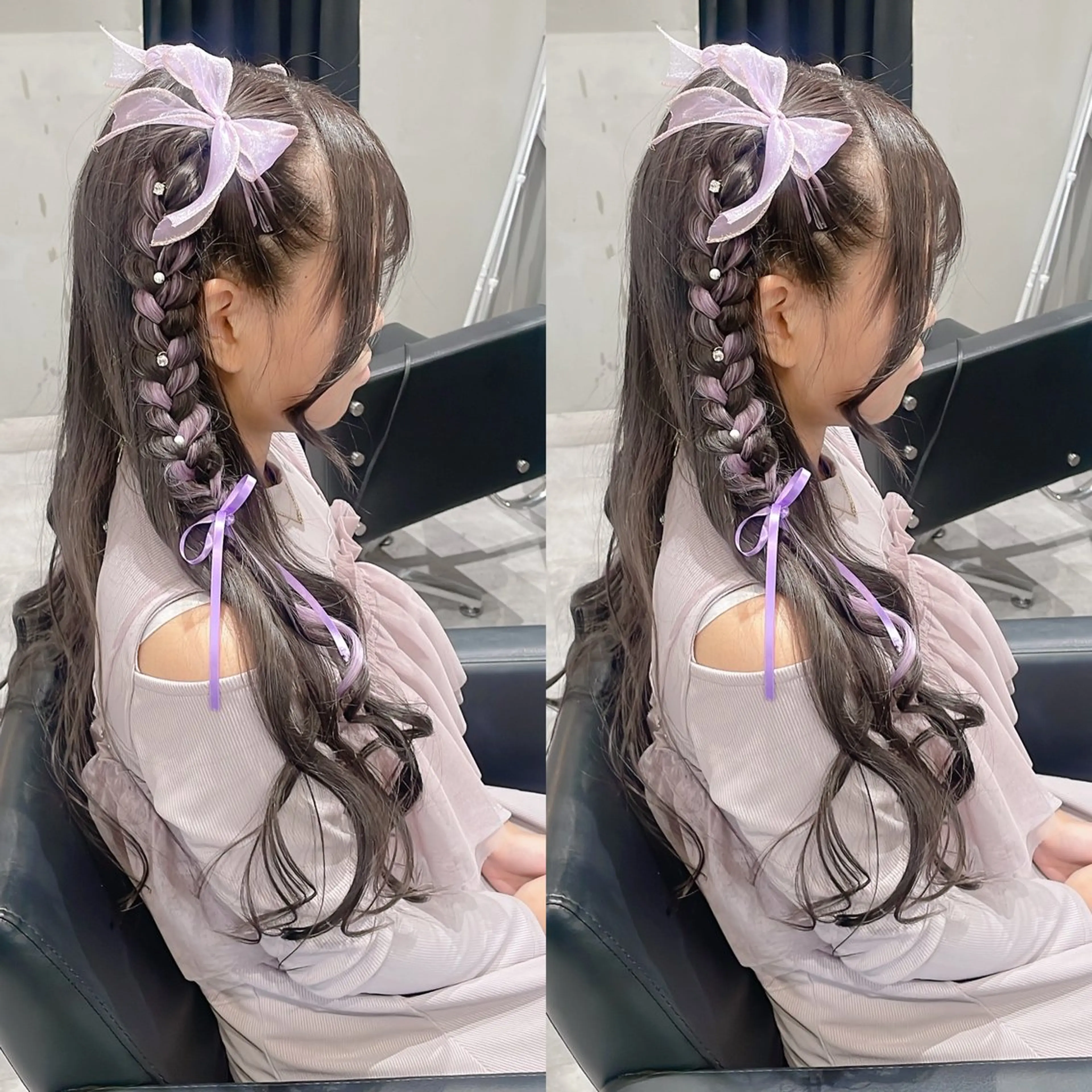 ロング ヘアアレンジ ヘアセット Minami. 🩵 再現性特化ヘアのヘアスタイル