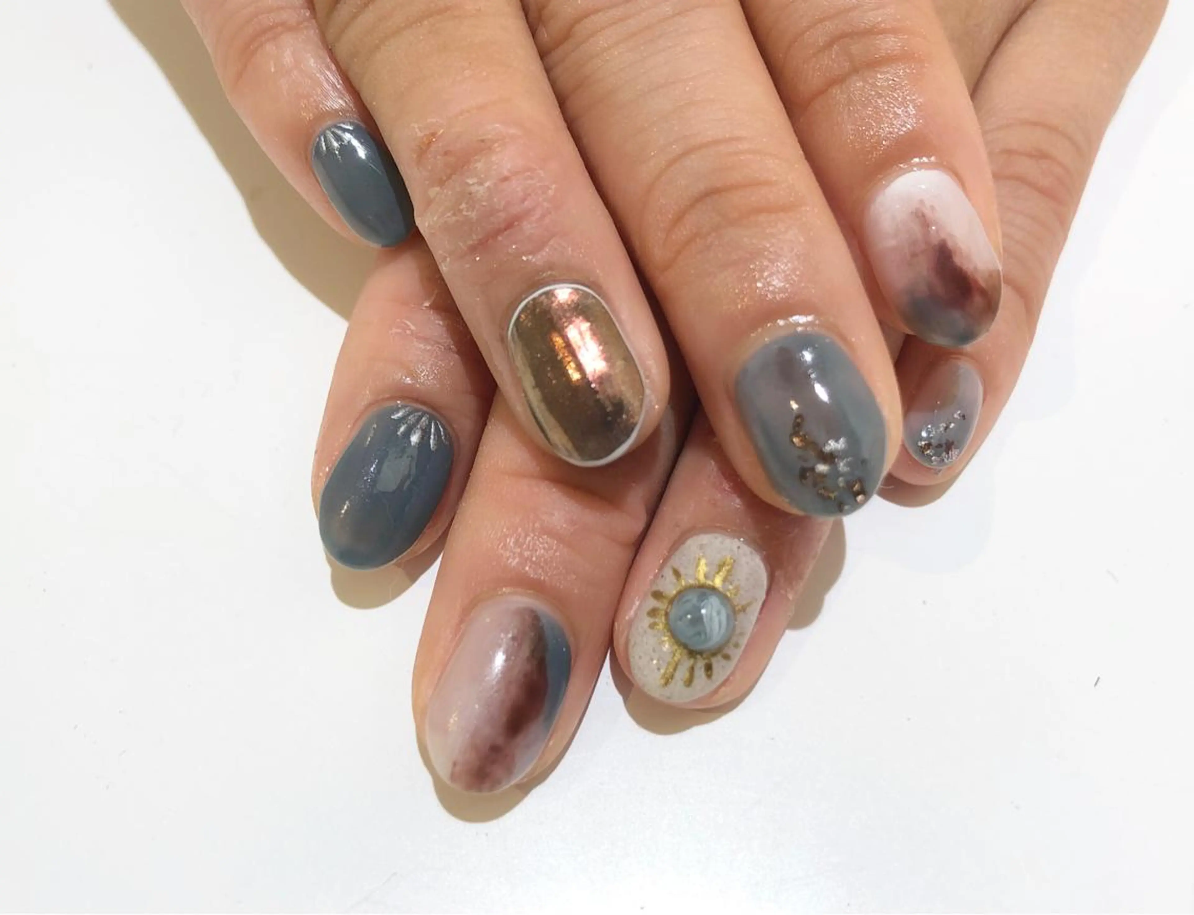 ネイル 舞田 苑香のネイルデザイン