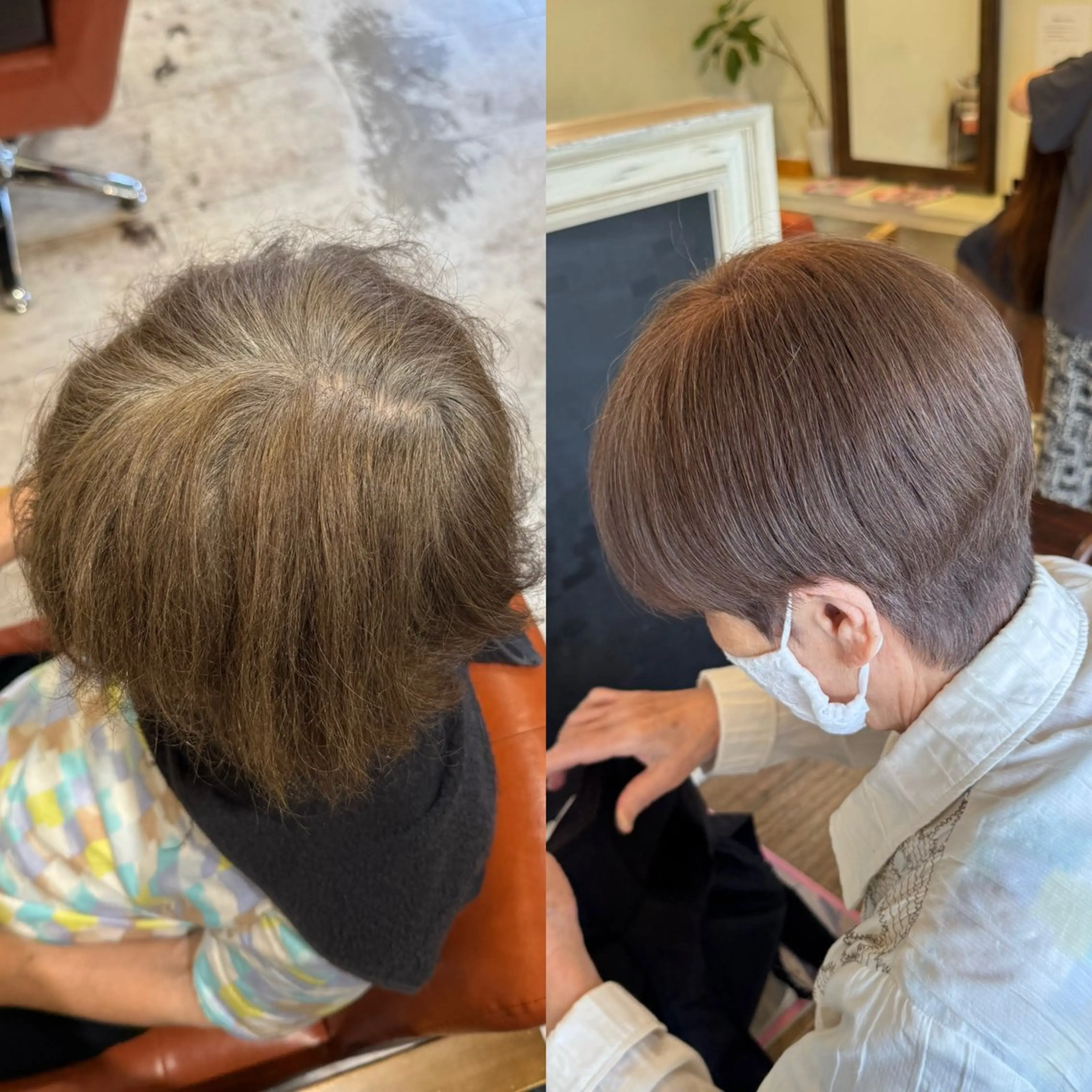 ショート GO TODAY 心斎橋edel店所属・白髪ぼかし/髪質 改善/KOMORIのヘアスタイル