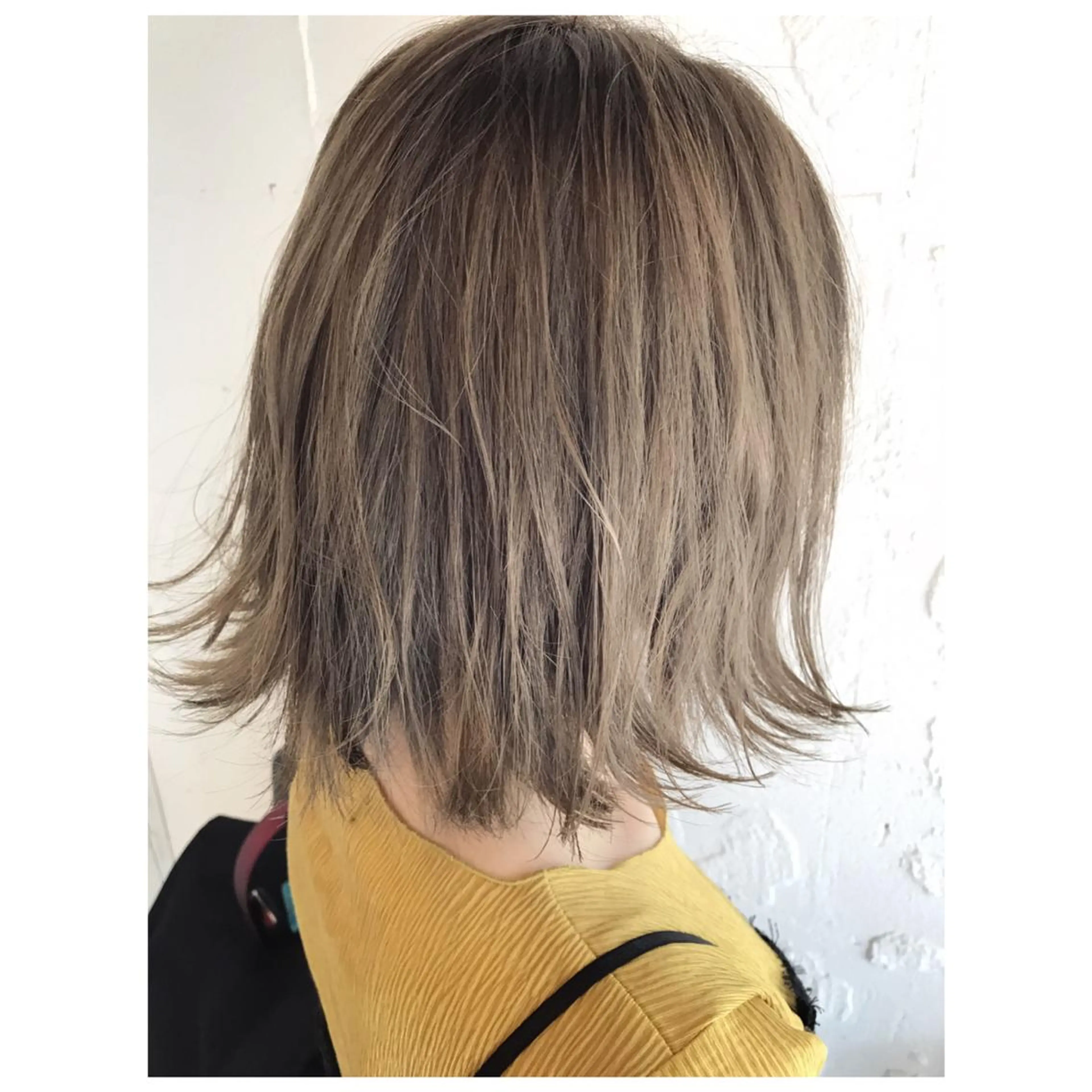 ミディアム カラー 嶋佐 昌大 シマサマオのヘアスタイル