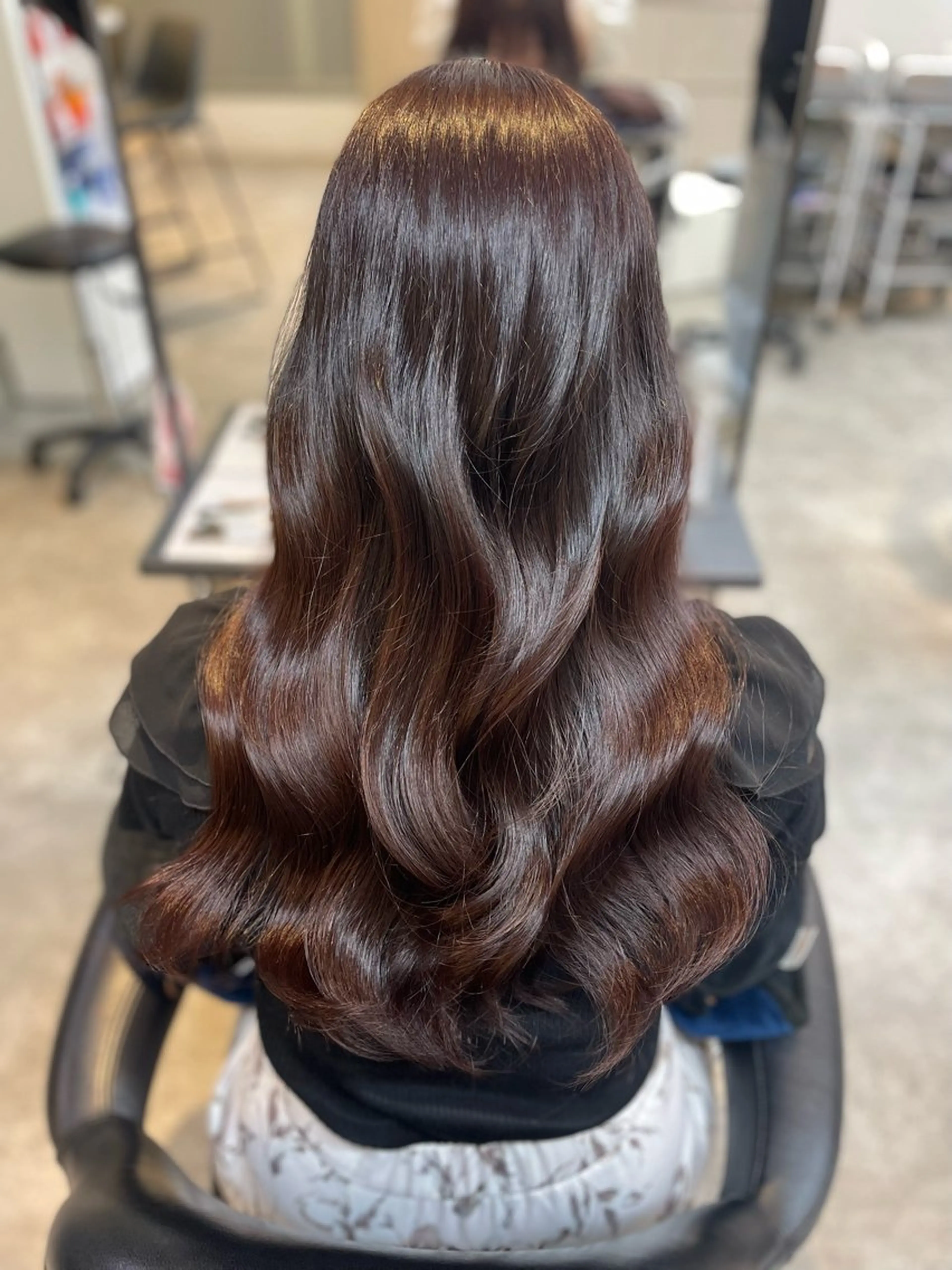 ロング カラー 札幌艶髪/透明感 カラー🍓さつき🍓のヘアスタイル