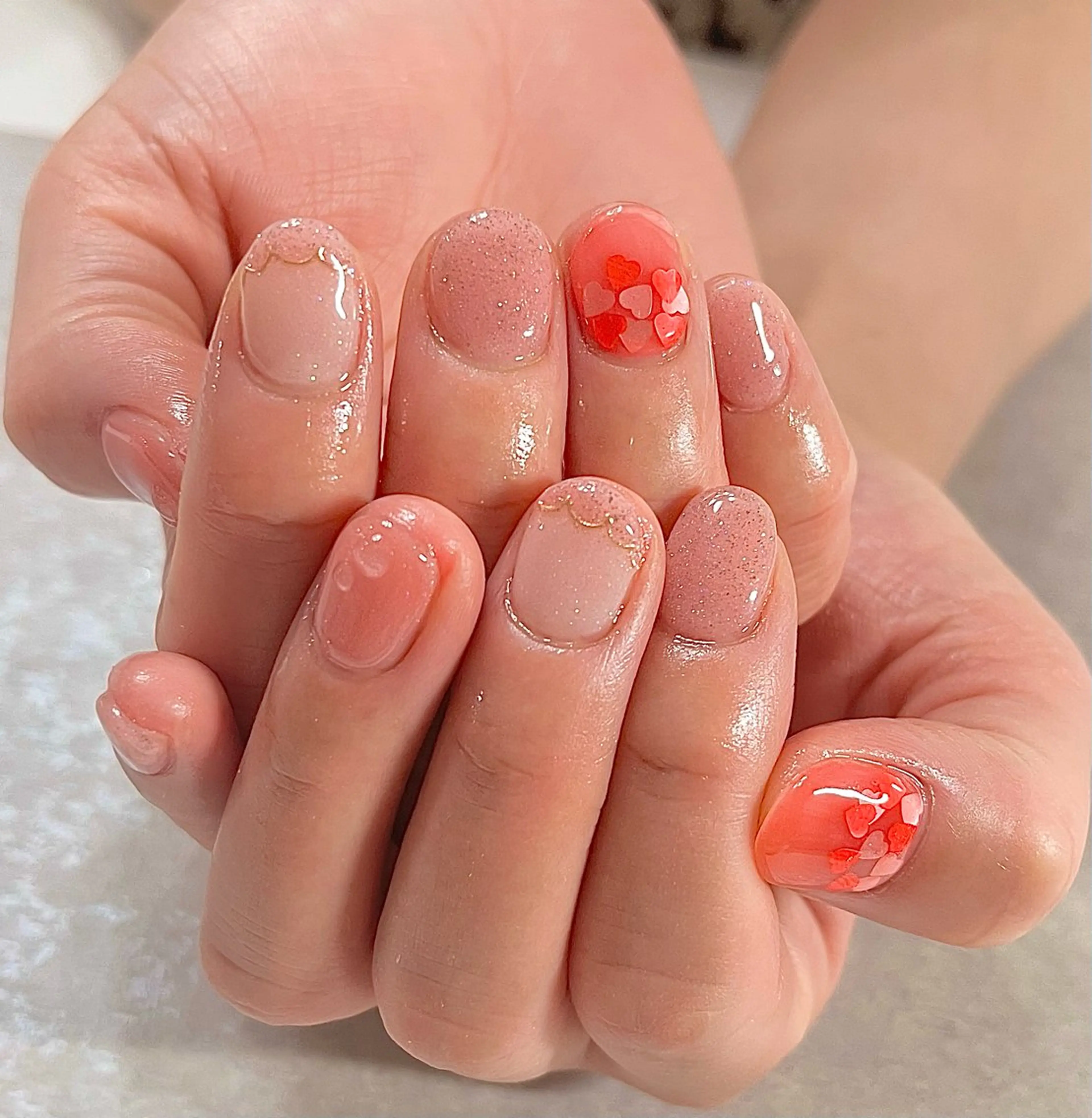 ネイル 持ち込み ハンドネイル nailsalonMIR所属・ネイルサロン ミールのネイルデザイン