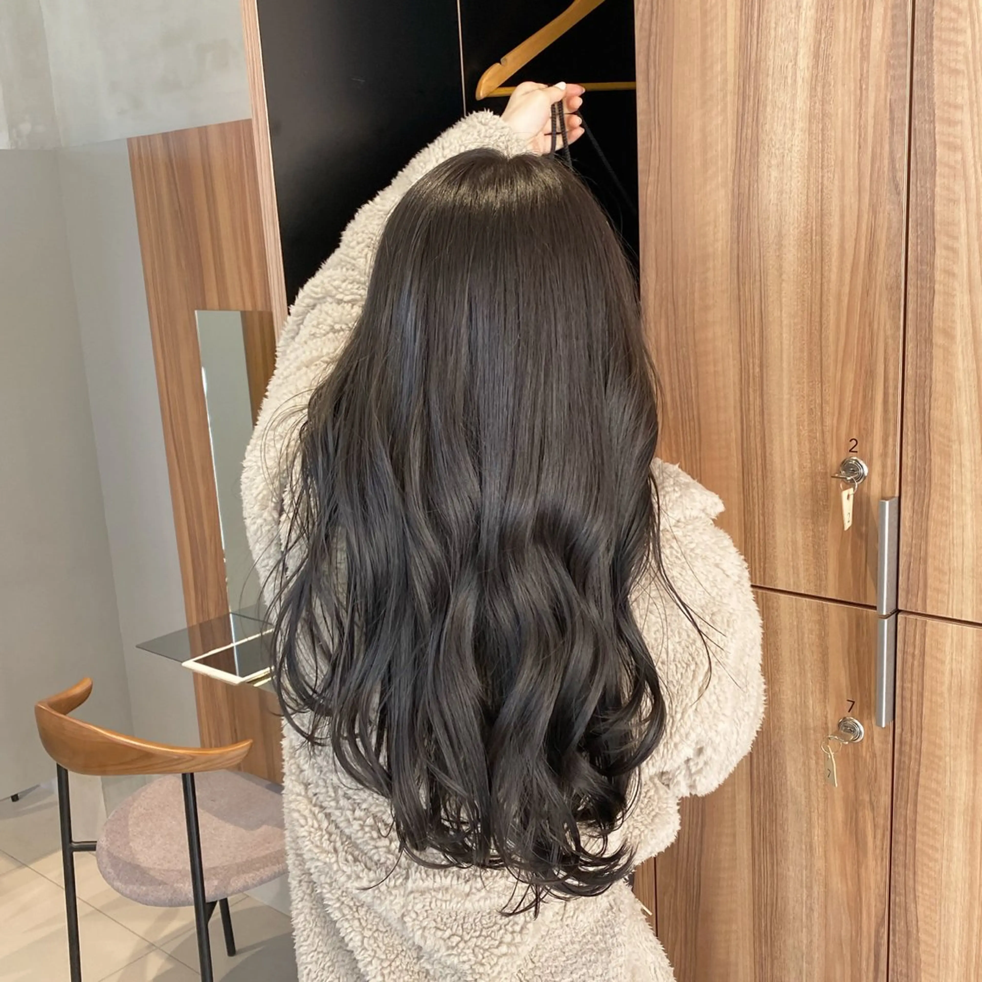 ロング 透明感モテ艶髪カラー Gallicaイリサのヘアスタイル