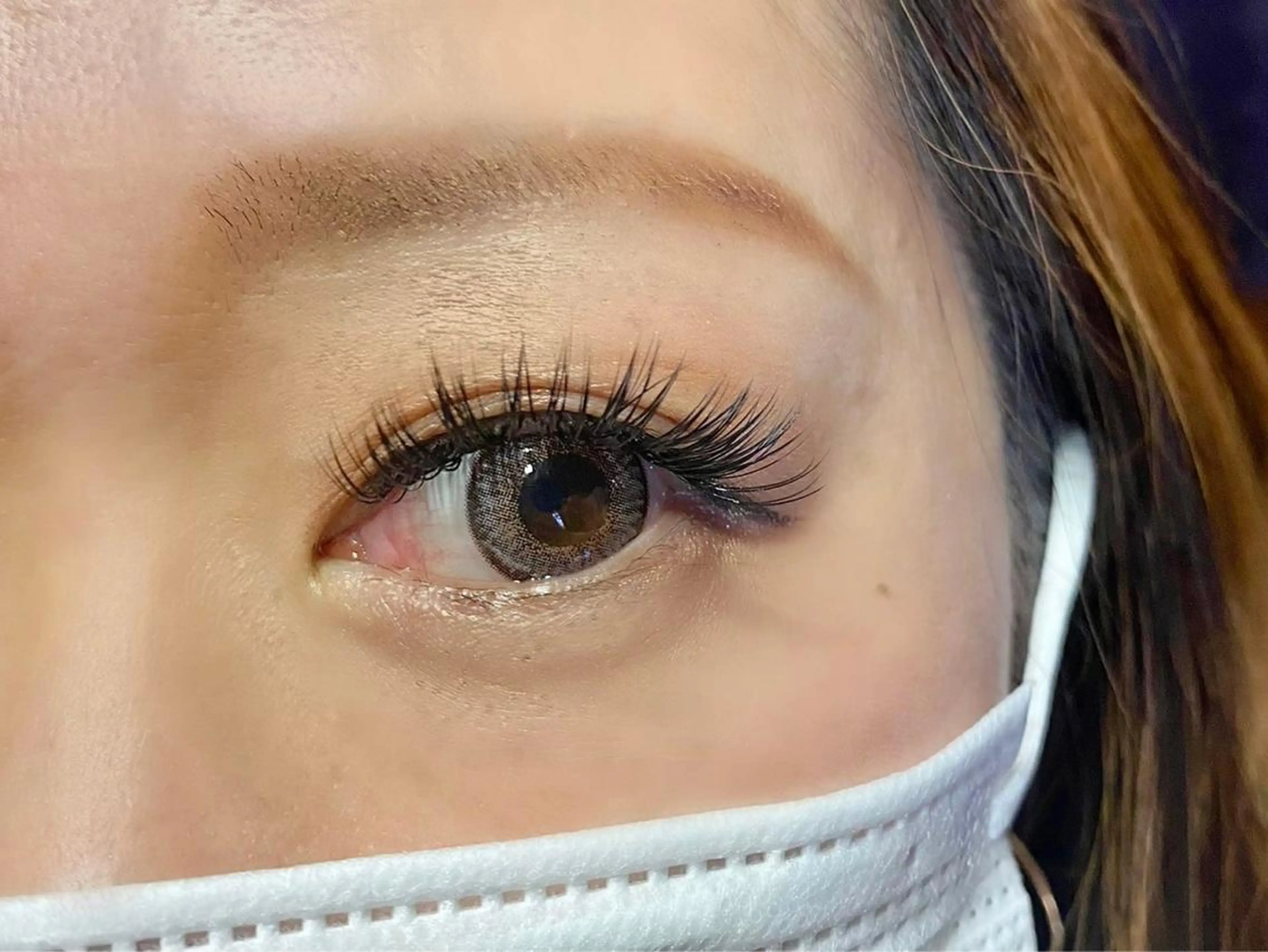 マツエク・マツパ バインドロック フラットラッシュ パリジェンヌラッシュリフト まつげパーマ 一重×まつ毛パーマ Lilacia まつげパーマ/マツエク/眉【リラシア】所属・Misato 【尾山台】のマツエク・マツパデザイン