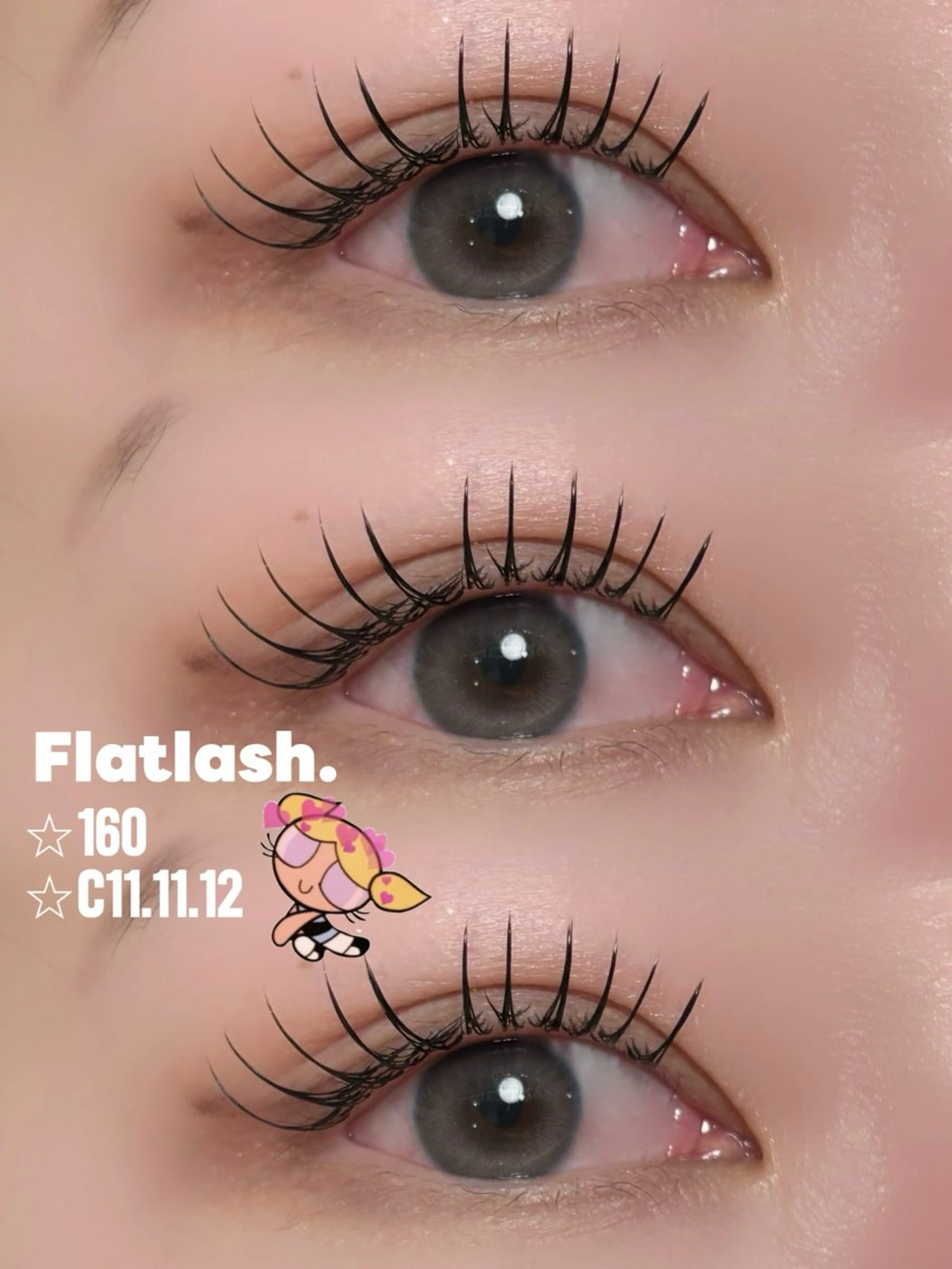 マツエク・マツパ Alice茶屋町所属・Alice 西山のマツエク・マツパデザイン