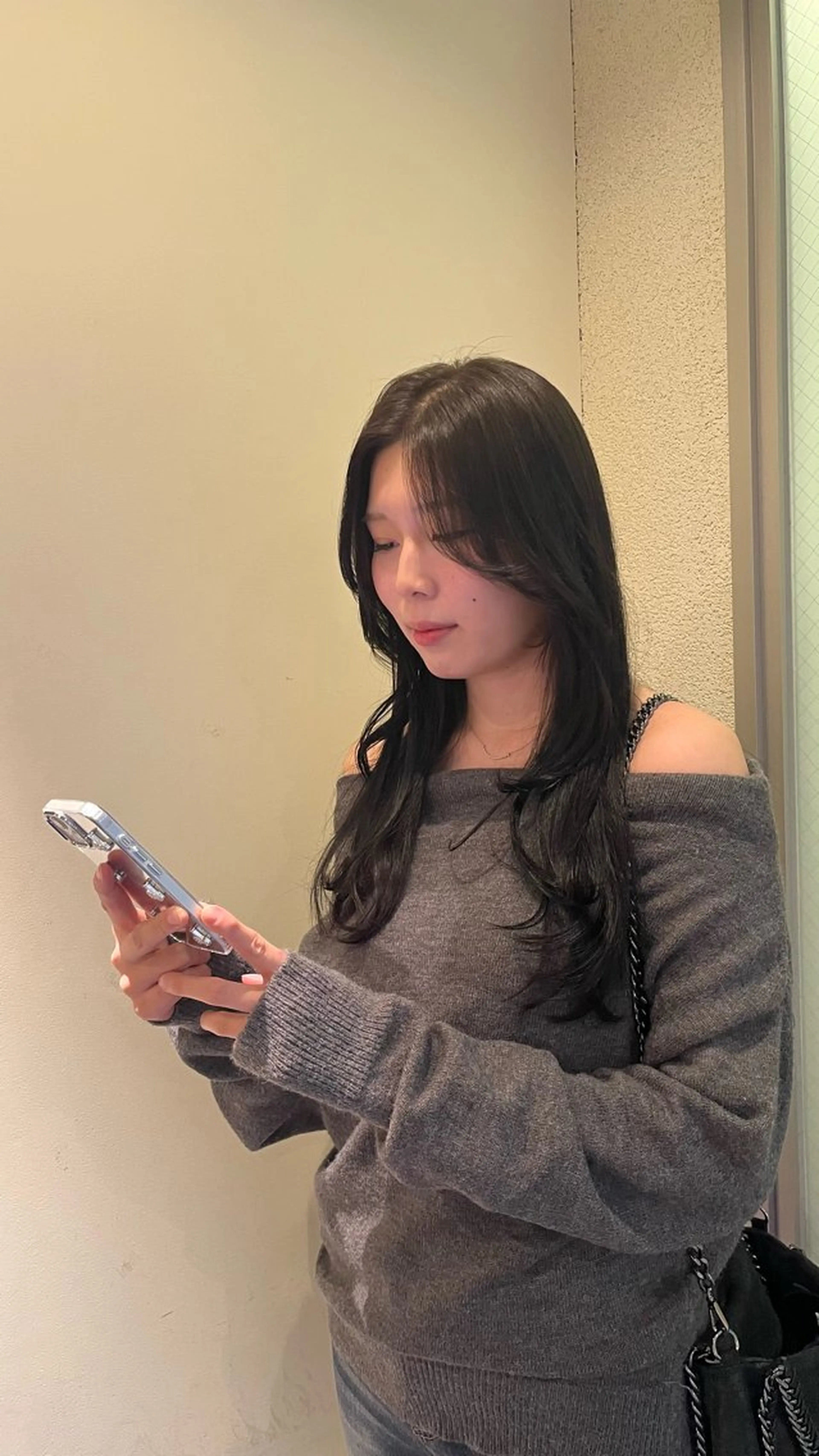 ロング レイヤーカット/ 艶カラー/YUKAのヘアスタイル