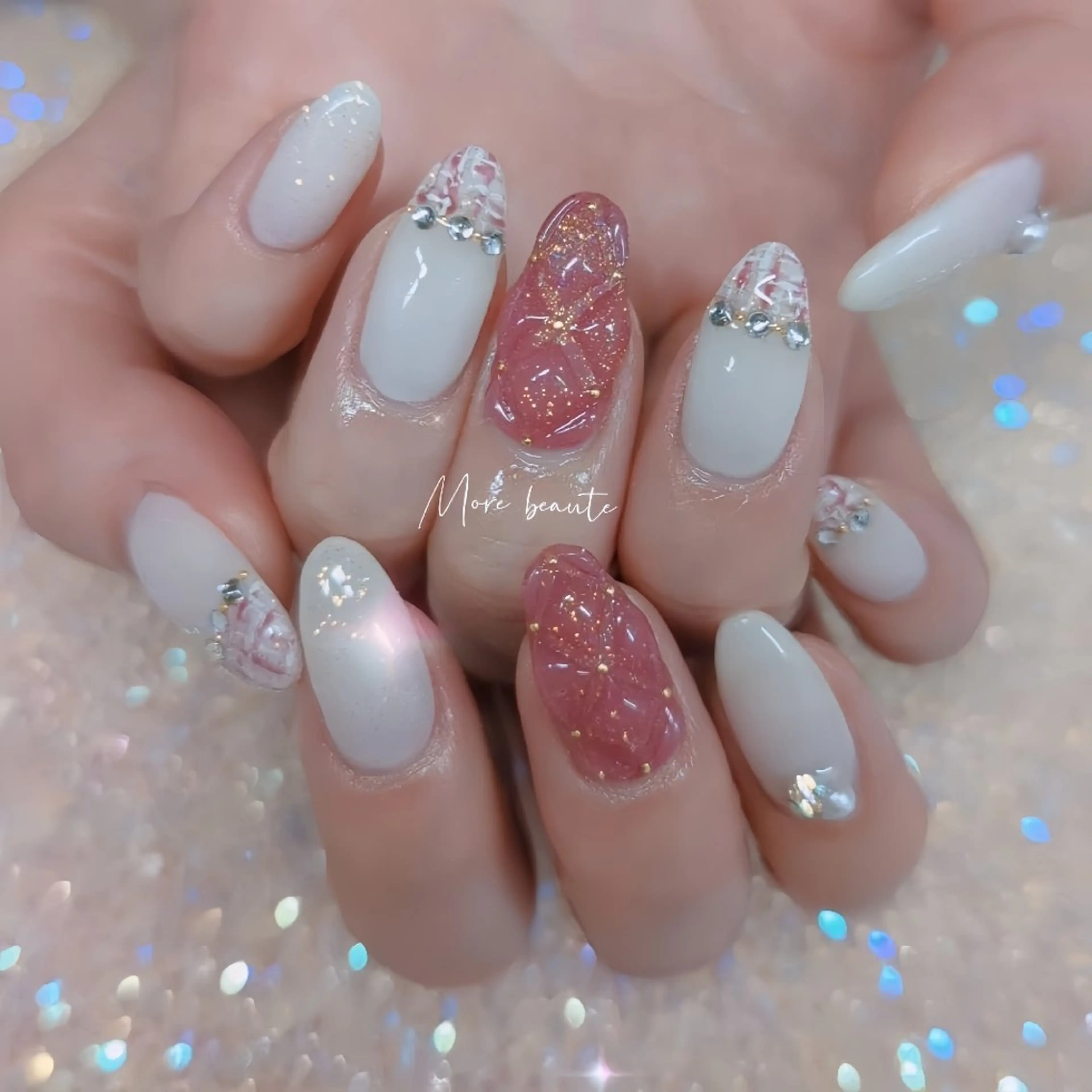 ネイル ハンドネイル I LOVE ME  NAIL.｡.:*♡のネイルデザイン
