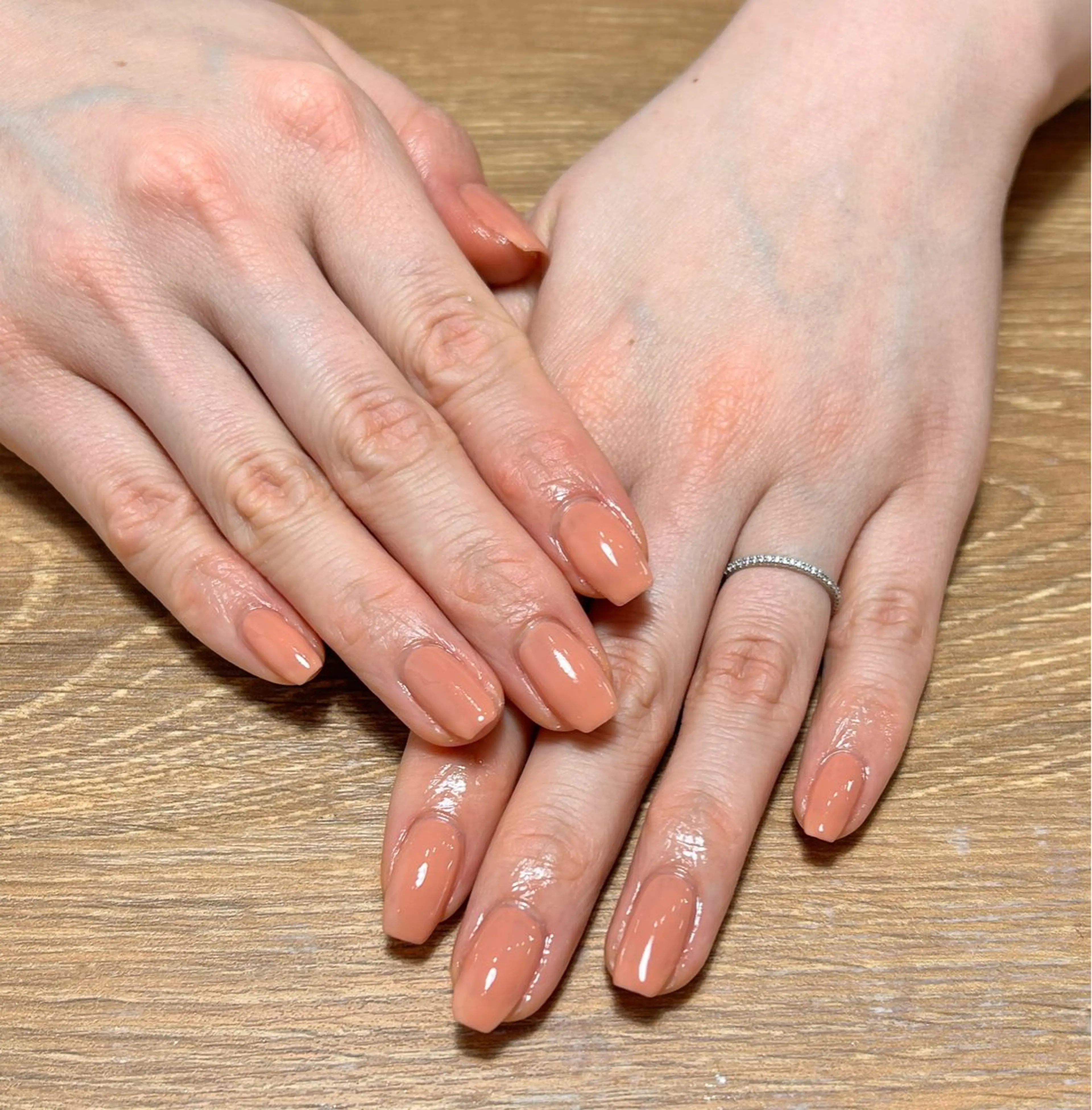 【ハンド】ワンカラー(オフなし)の写真