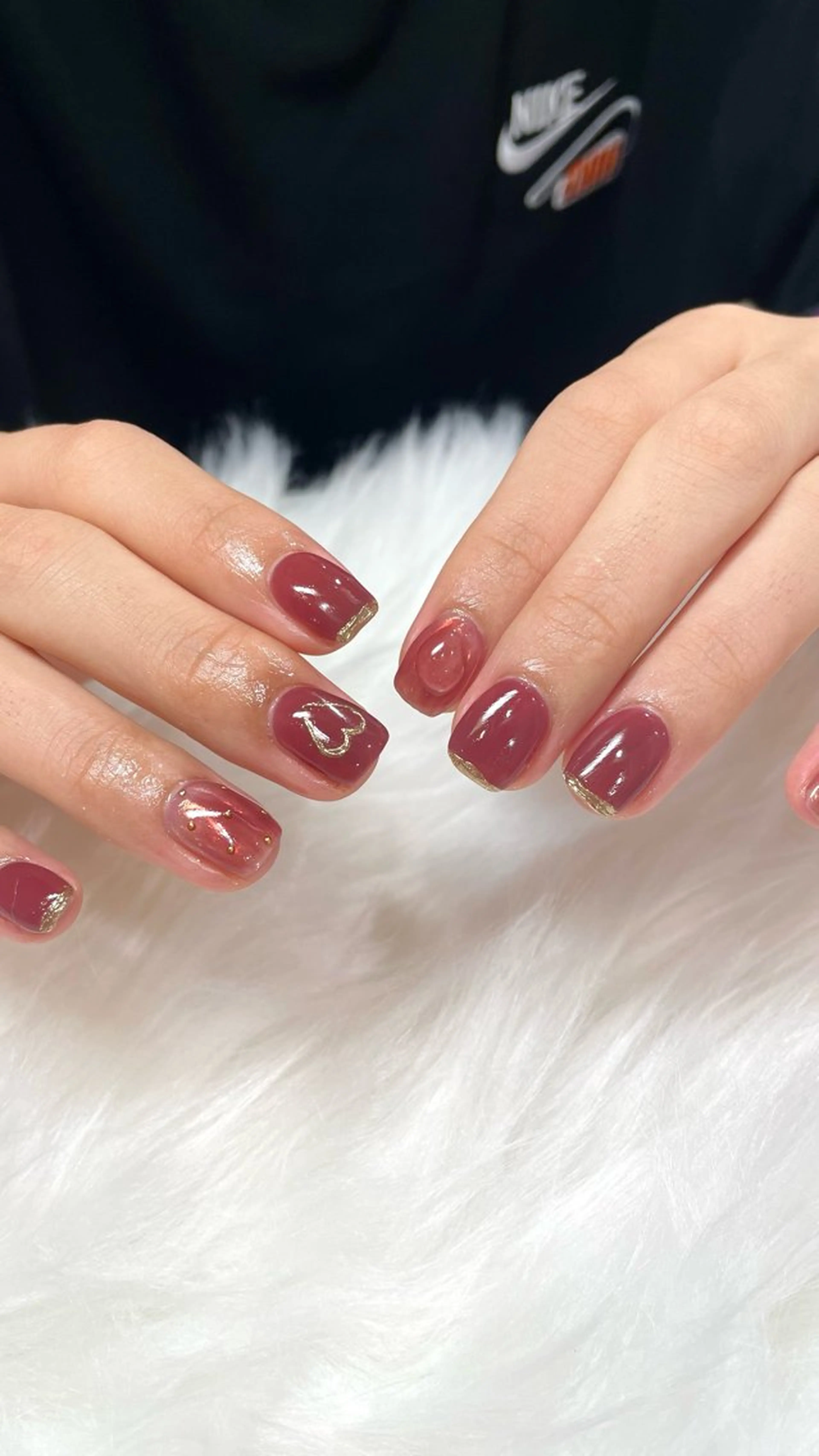 ネイル ハンドネイル 新井 ひなののネイルデザイン