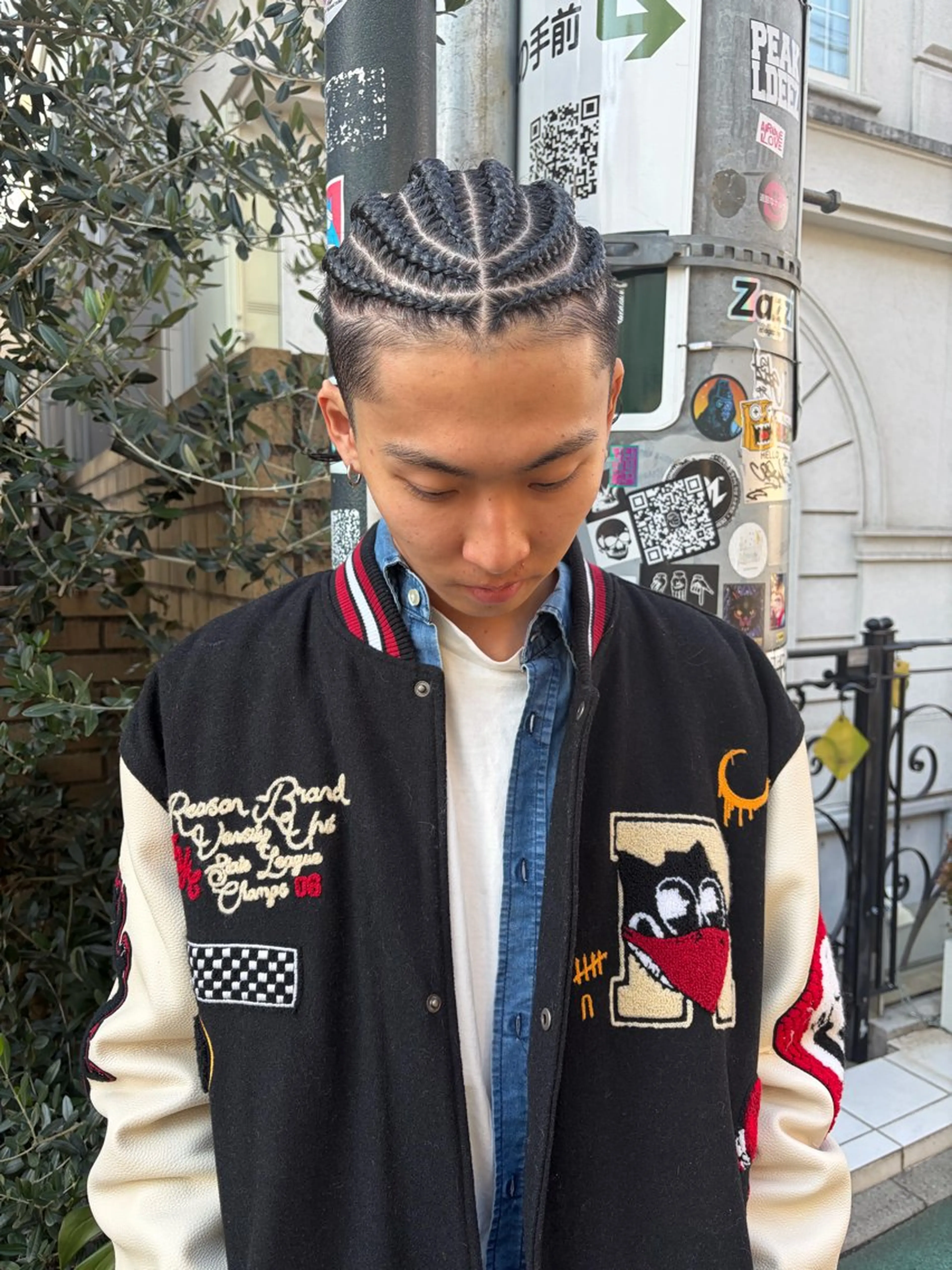 ミディアム ヘアアレンジ メンズ ヘアセット SALOWIN 神宮前５丁目店所属・メンズ/特殊ヘア パーマ🕷️小夏貴也のヘアスタイル