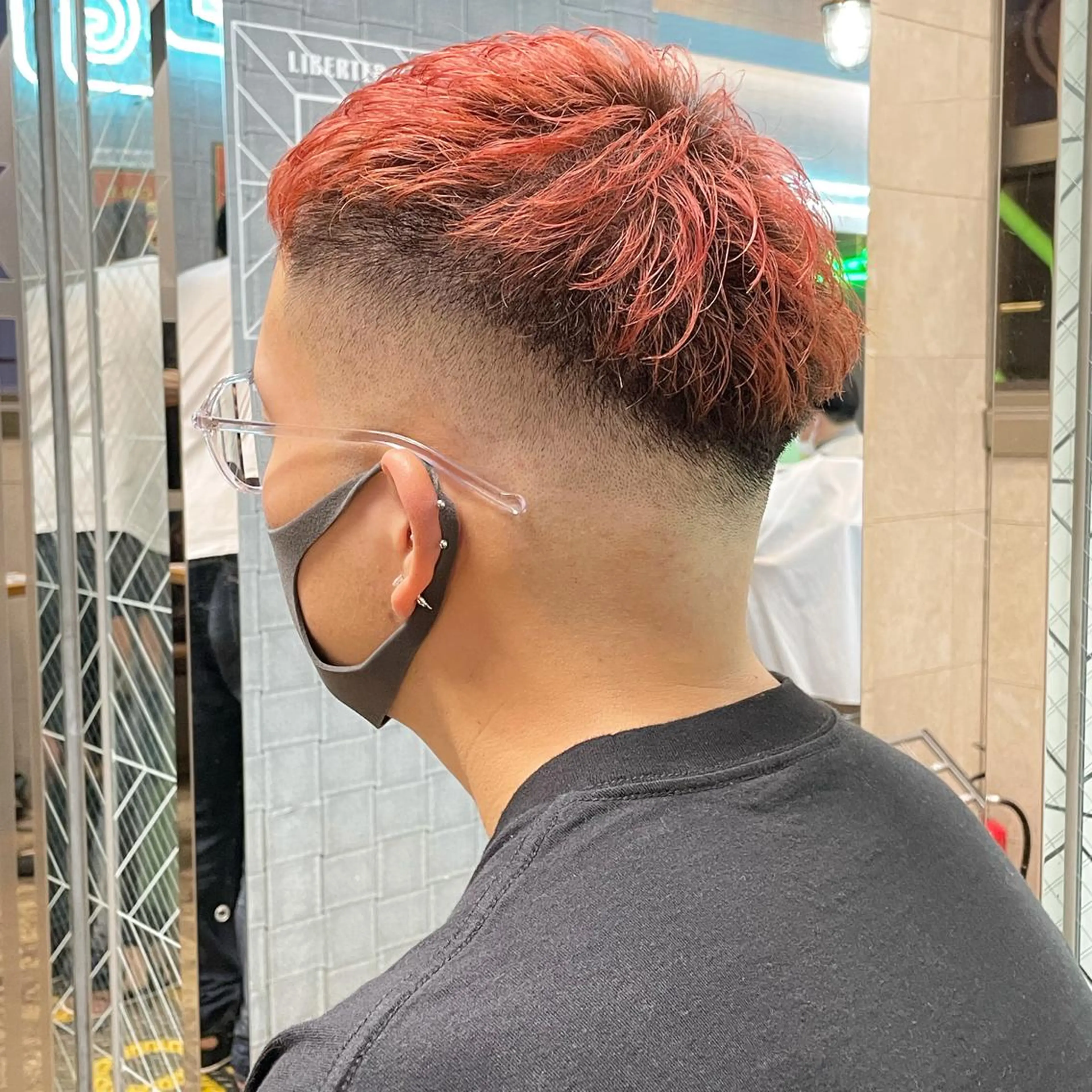 メンズ フェードカット スキンフェード カット Le'a所属・渋谷/フェード/ 國分 翔のヘアスタイル