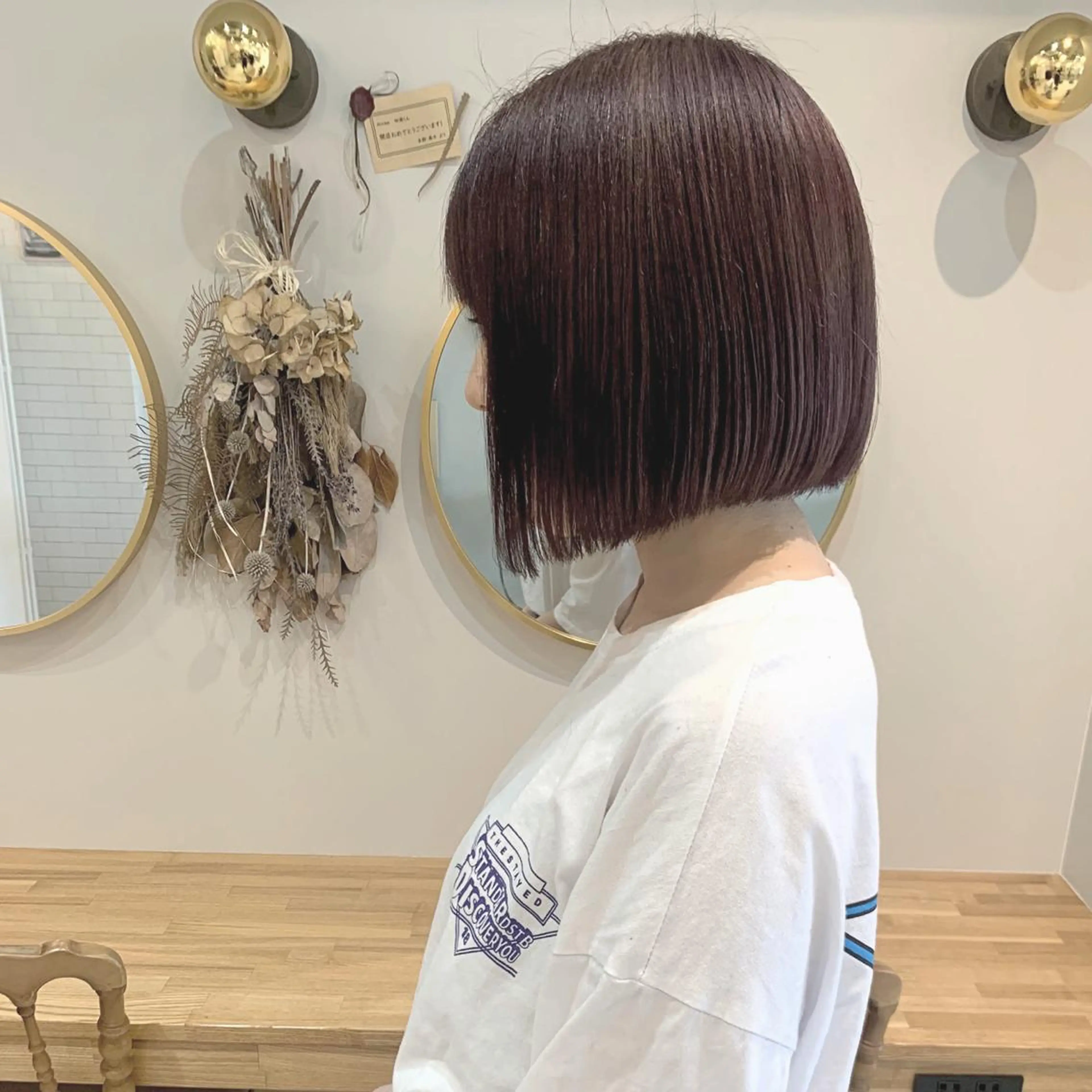 ショート ぱつボブ/ ショート/YUKIのヘアスタイル