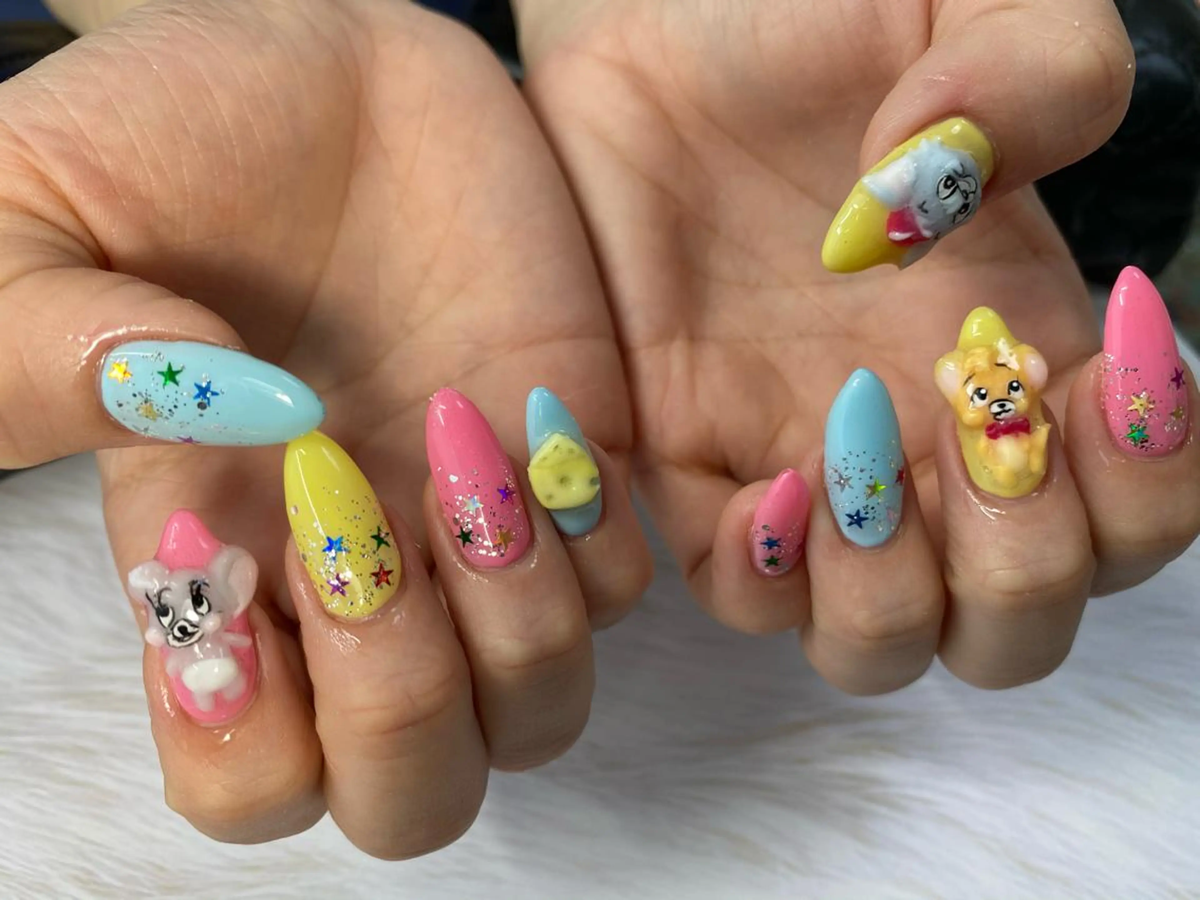 ネイル ハンドネイル Mana‪ ‪·͜· ❤︎‬のネイルデザイン