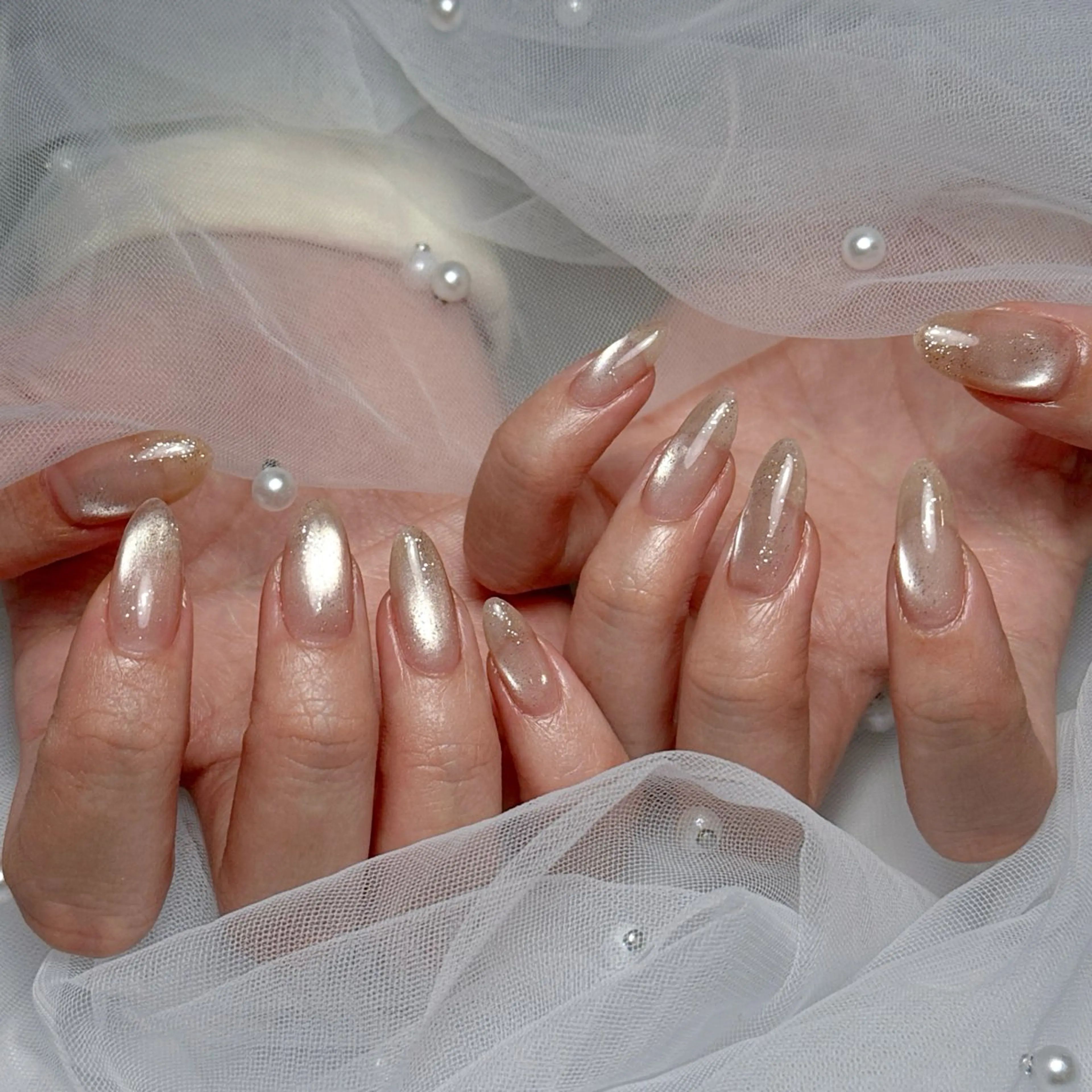 ネイル クリアネイル マグネットネイル NEM.nailstudio所属・NEM nailstudioのネイルデザイン