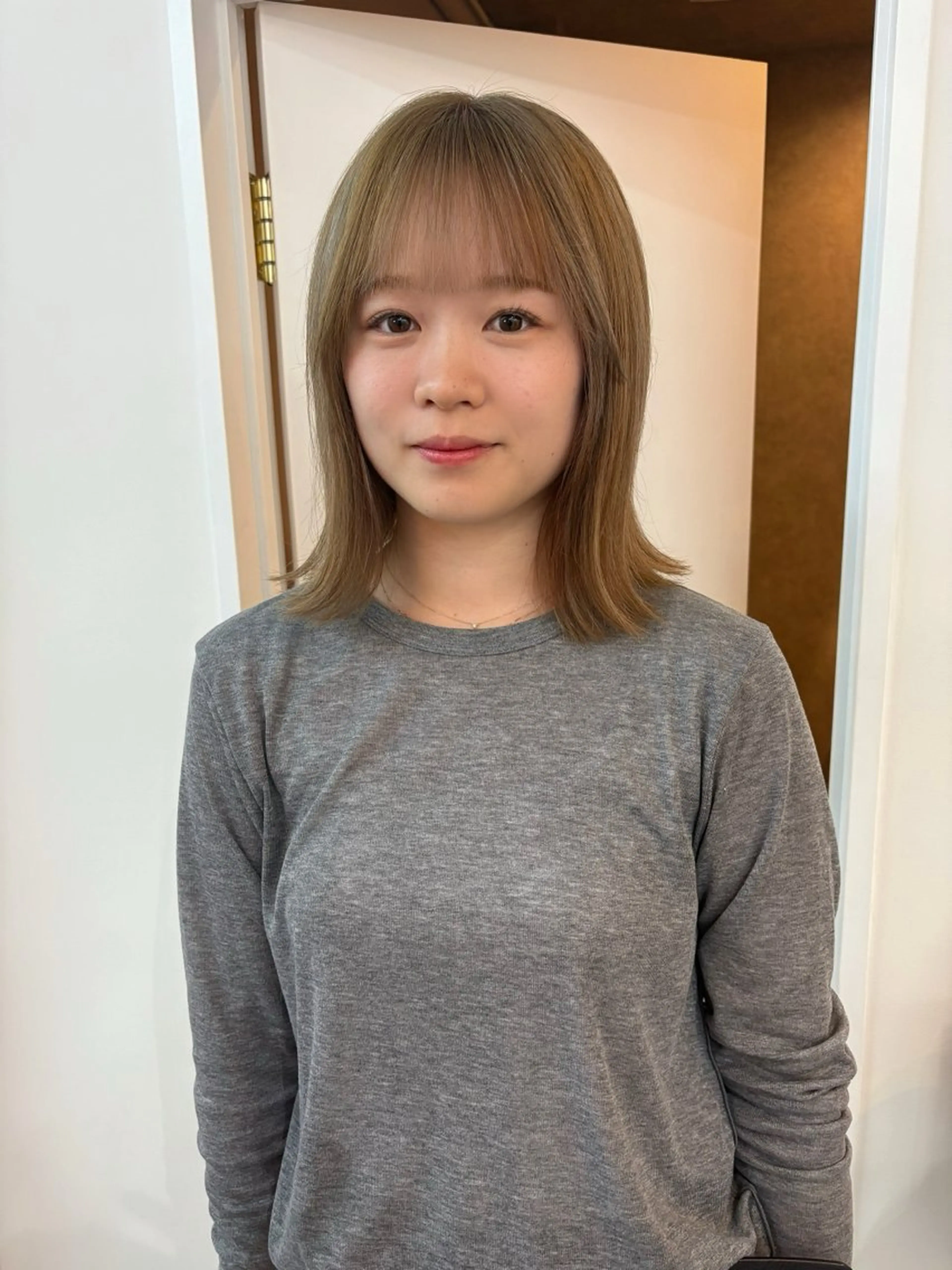 ミディアム カラー ichika/天神 /parc hairのヘアスタイル