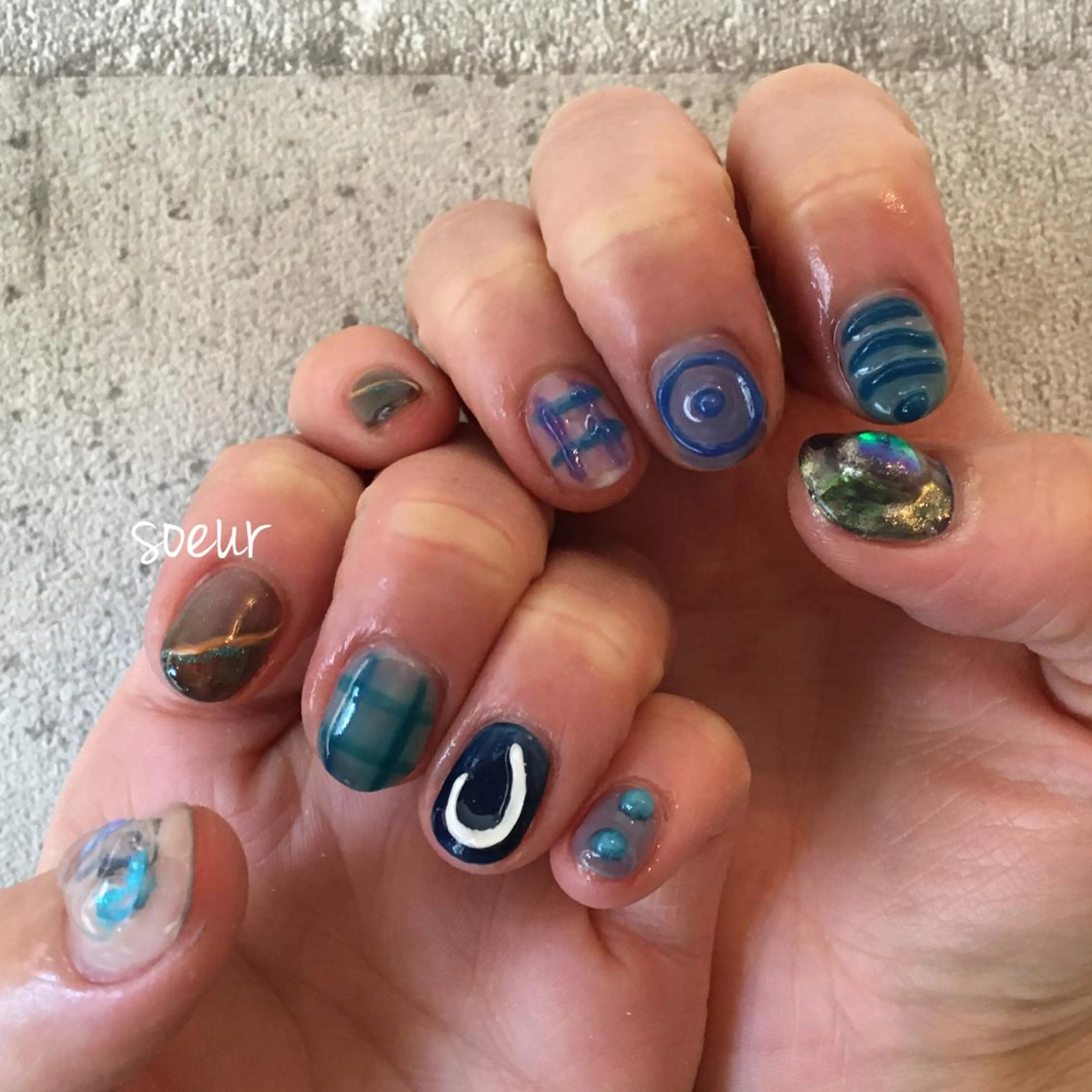 ネイル soeur_ 武蔵浦和のネイルデザイン