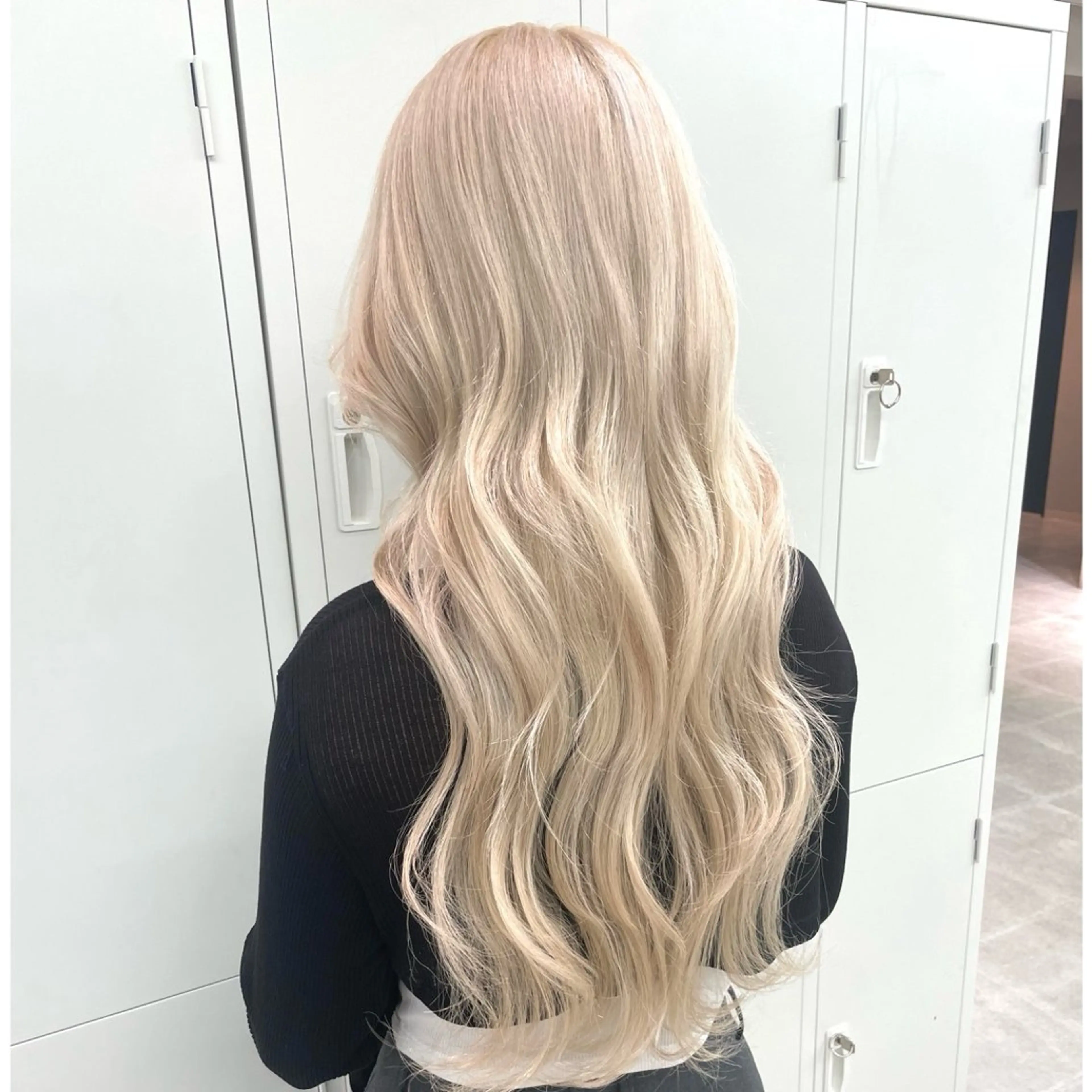 ロング カラー ヘアカラー トリートメント 奥山義進/大宮 /ダブルカラーのヘアスタイル