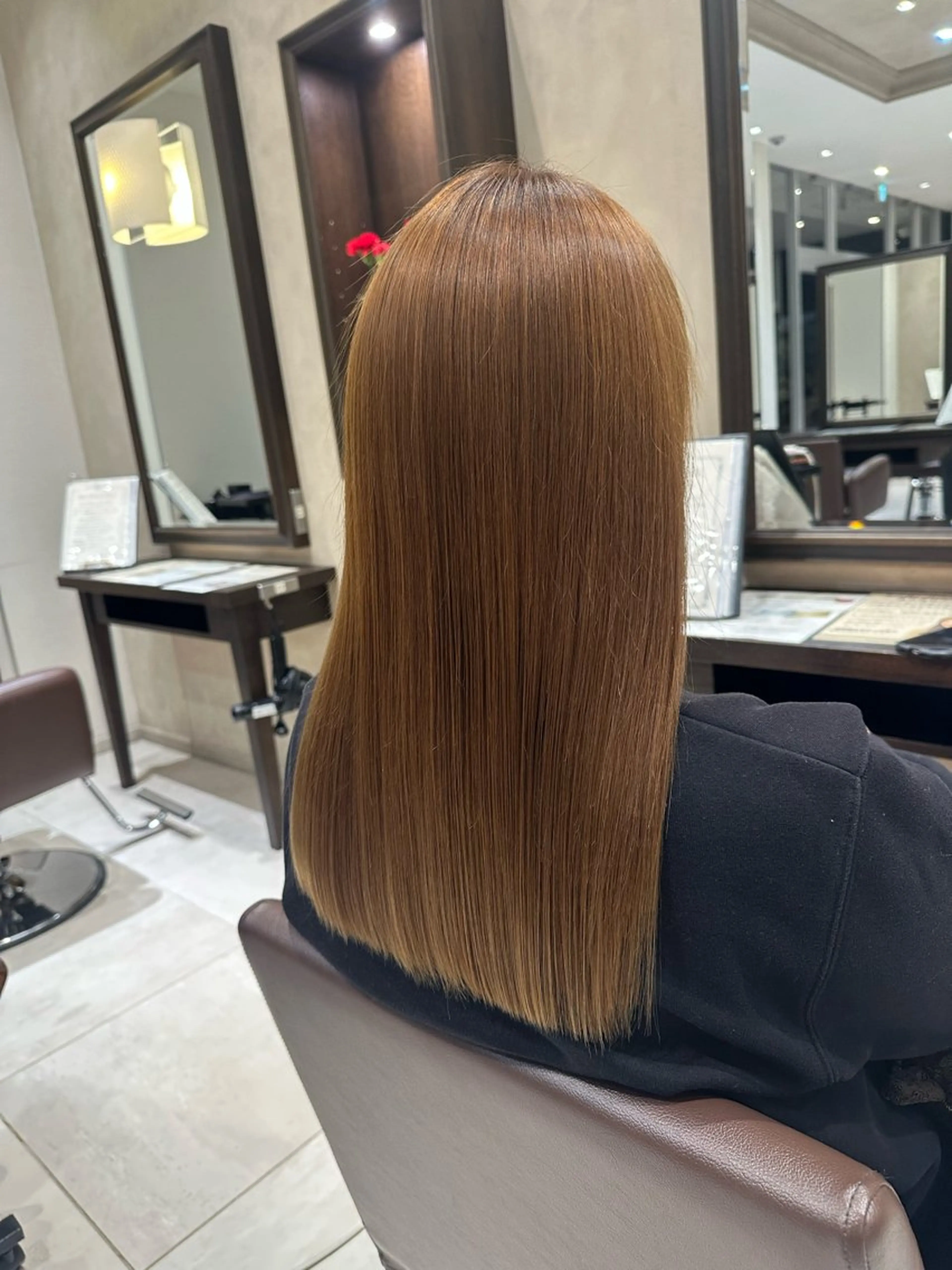 ロング 髪質改善 縮毛矯正 縮毛矯正 トリートメント 山本 麟太郎のヘアスタイル