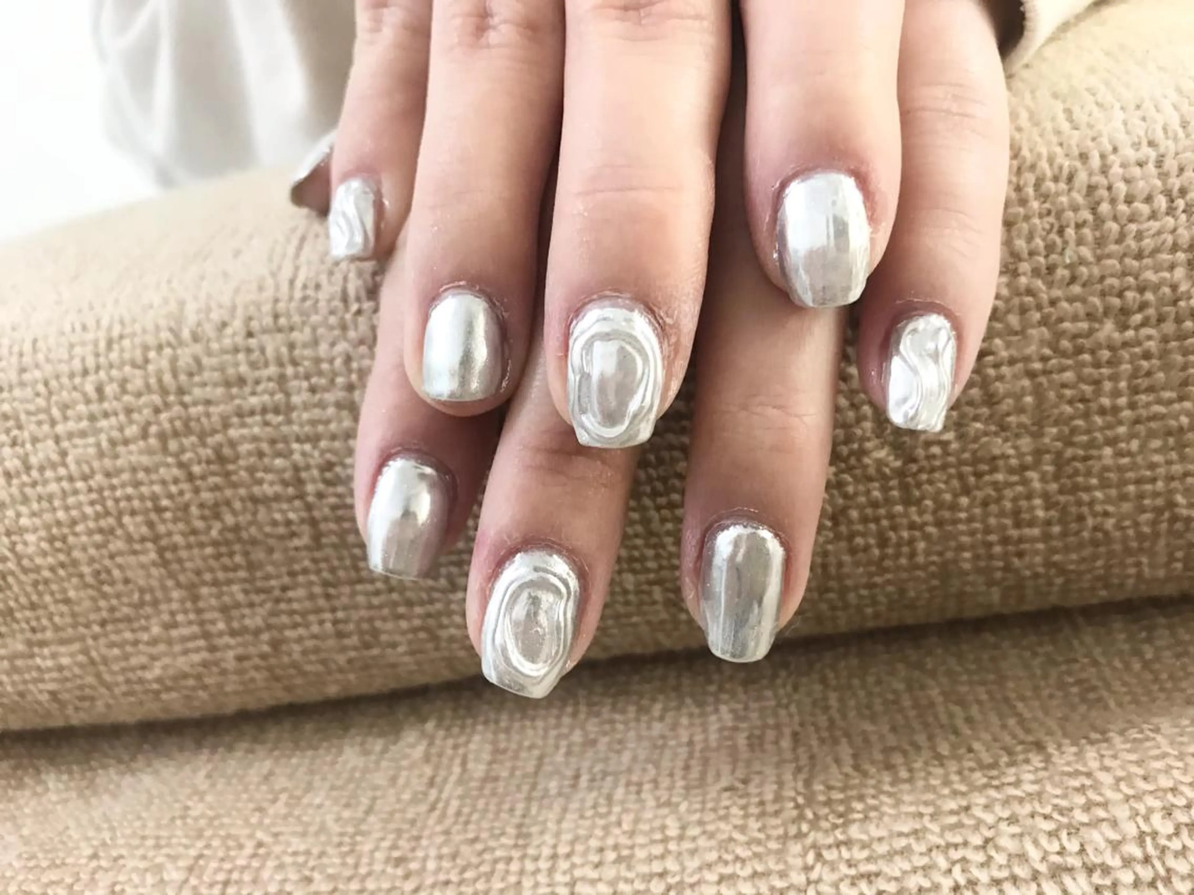 ネイル ミラーネイル ニュアンスネイル ハンドネイル BeautyFort 玉井のネイルデザイン