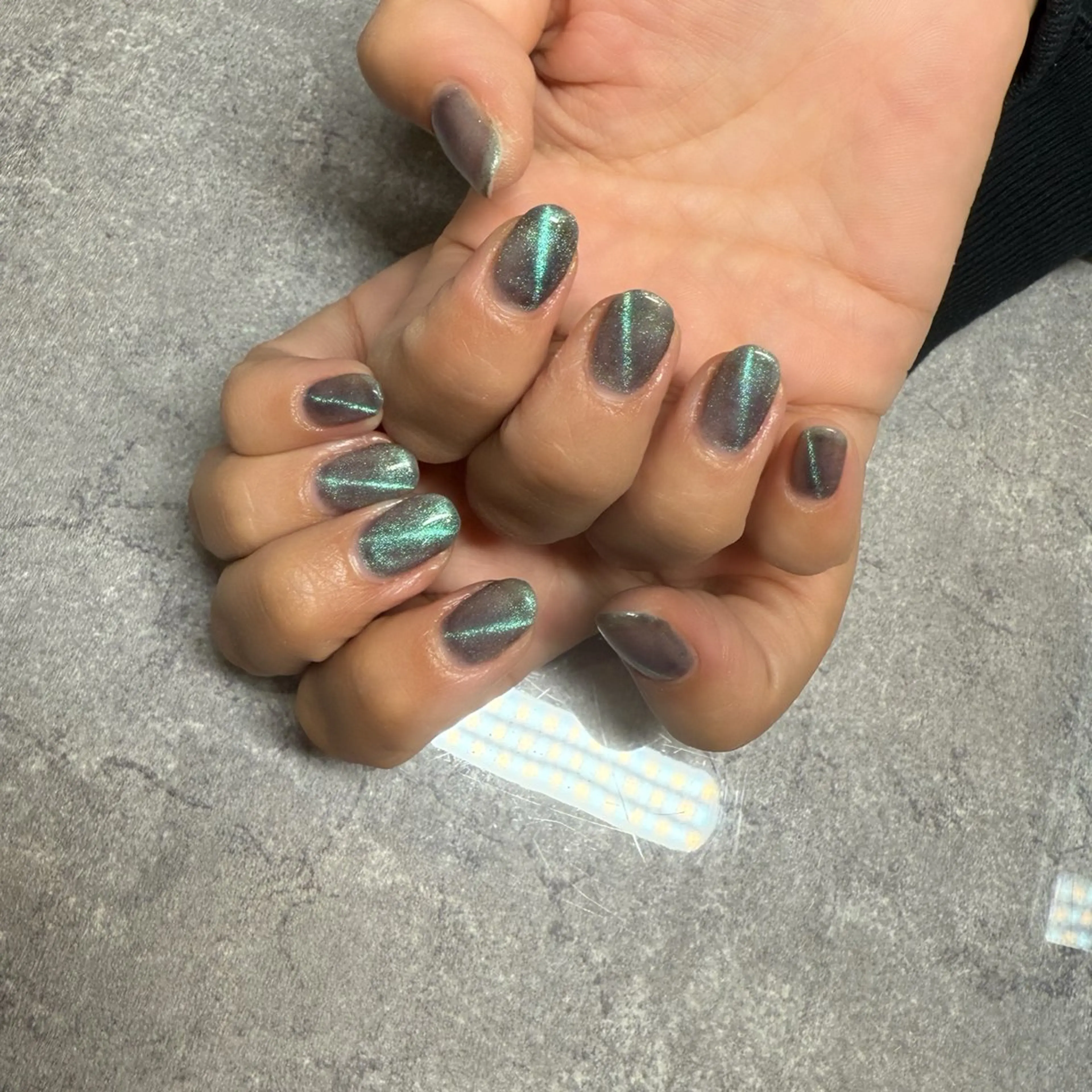 ネイル マグネットネイル 山田 夏乃のネイルデザイン