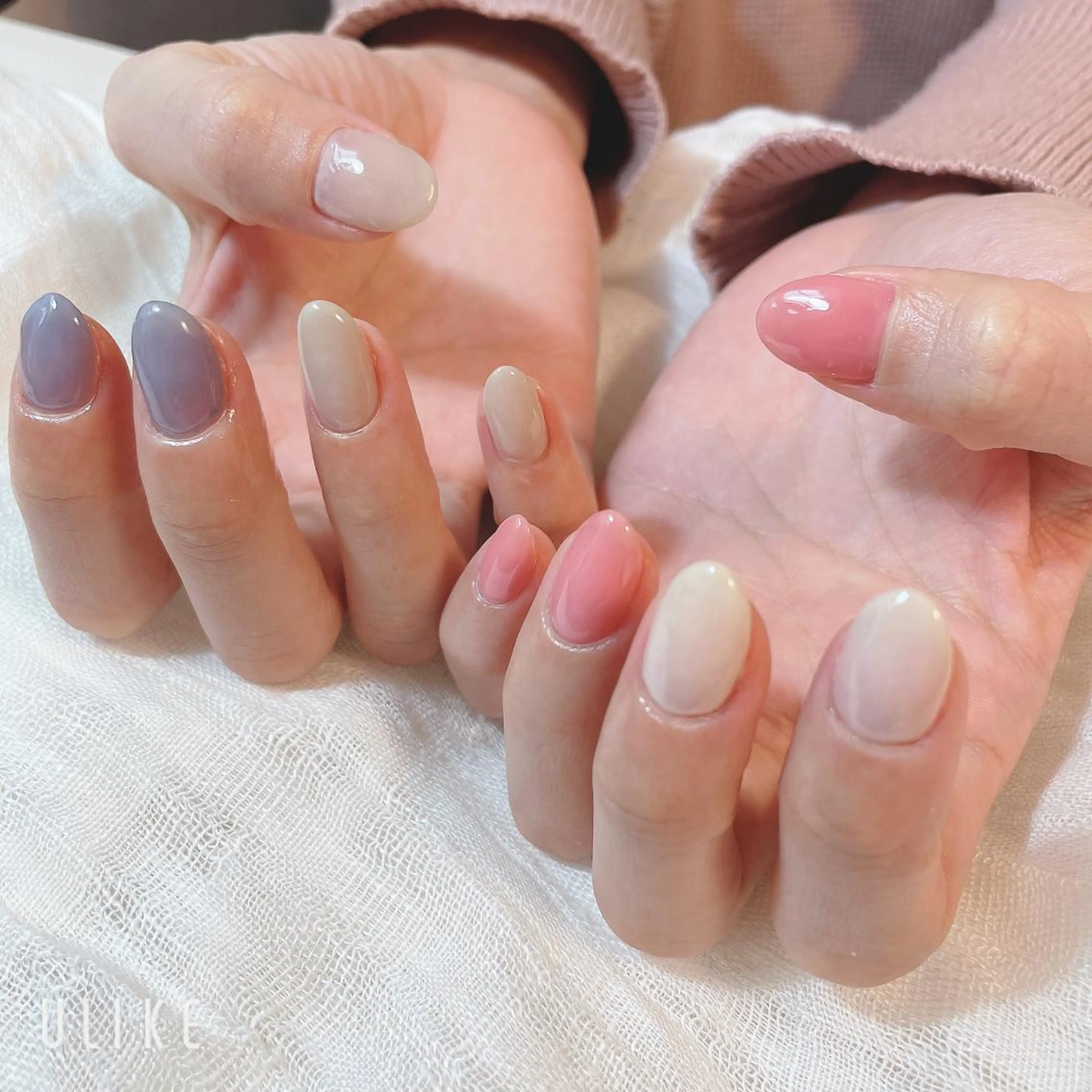 ネイル ハンドネイル 大家 小百合のネイルデザイン