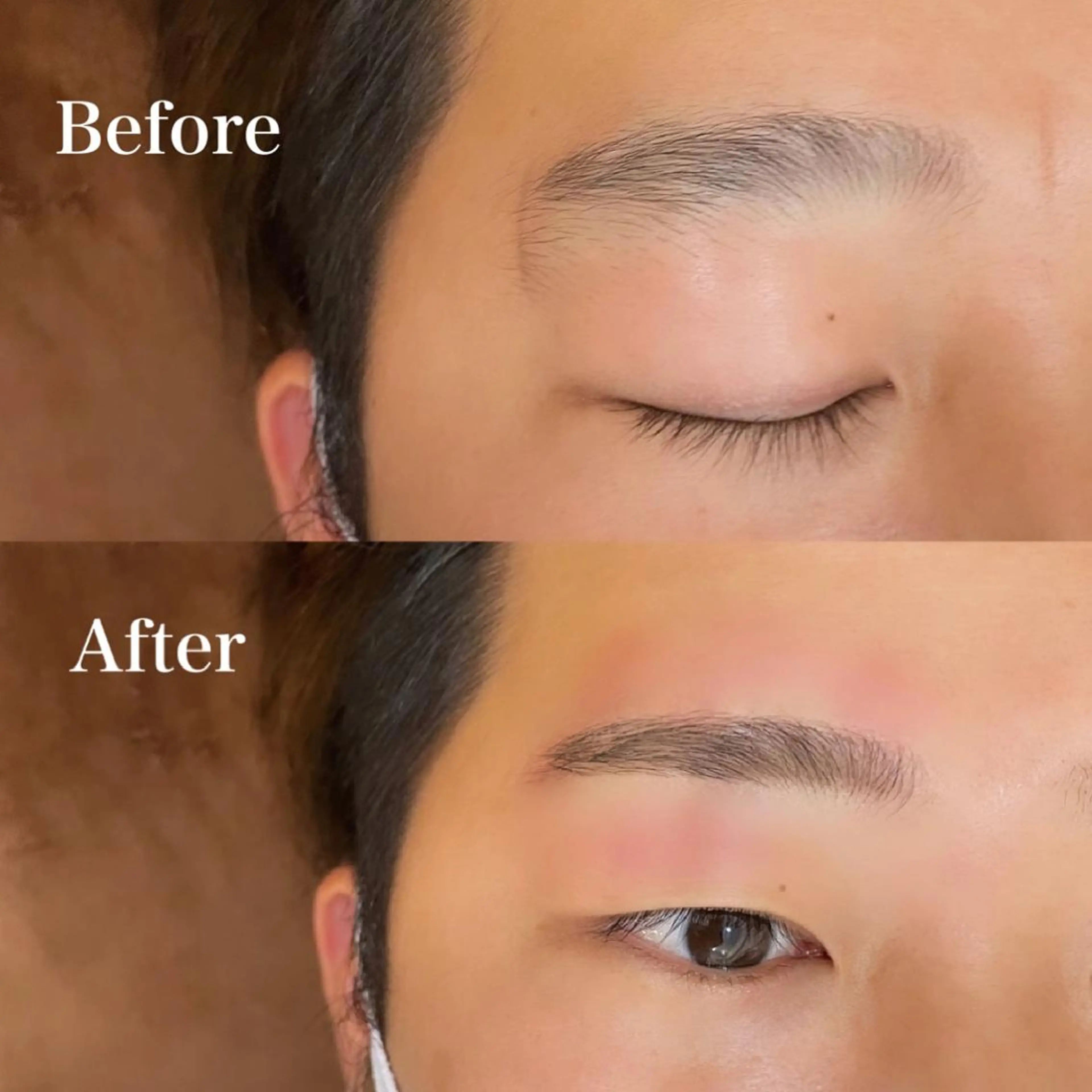 メンズ マツエク・マツパ privete salon Mignon【ミニョン】所属・井上 梨花のマツエク・マツパデザイン