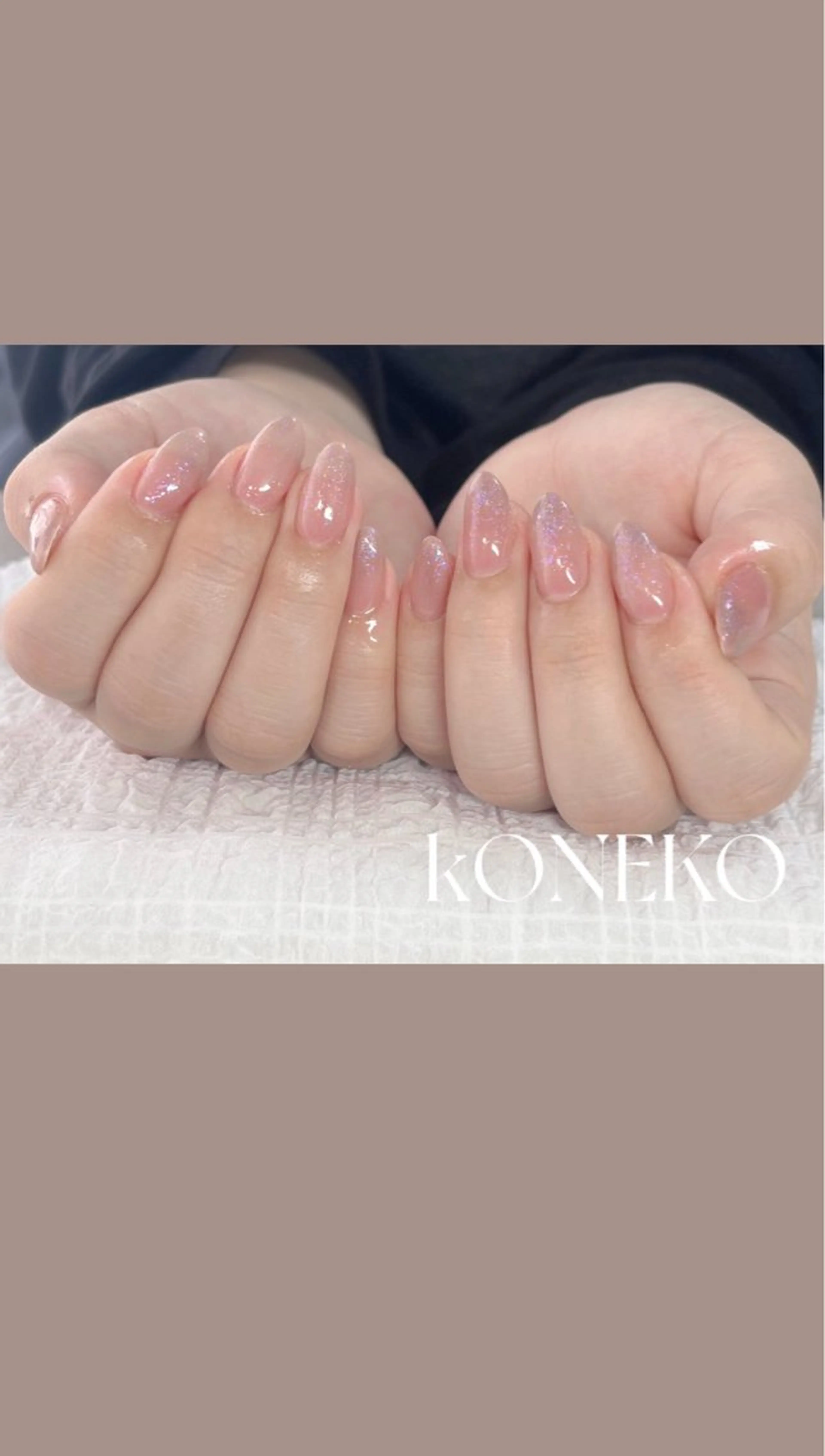 ネイル ハンドネイル コネコネイルサロン モデル用のネイルデザイン