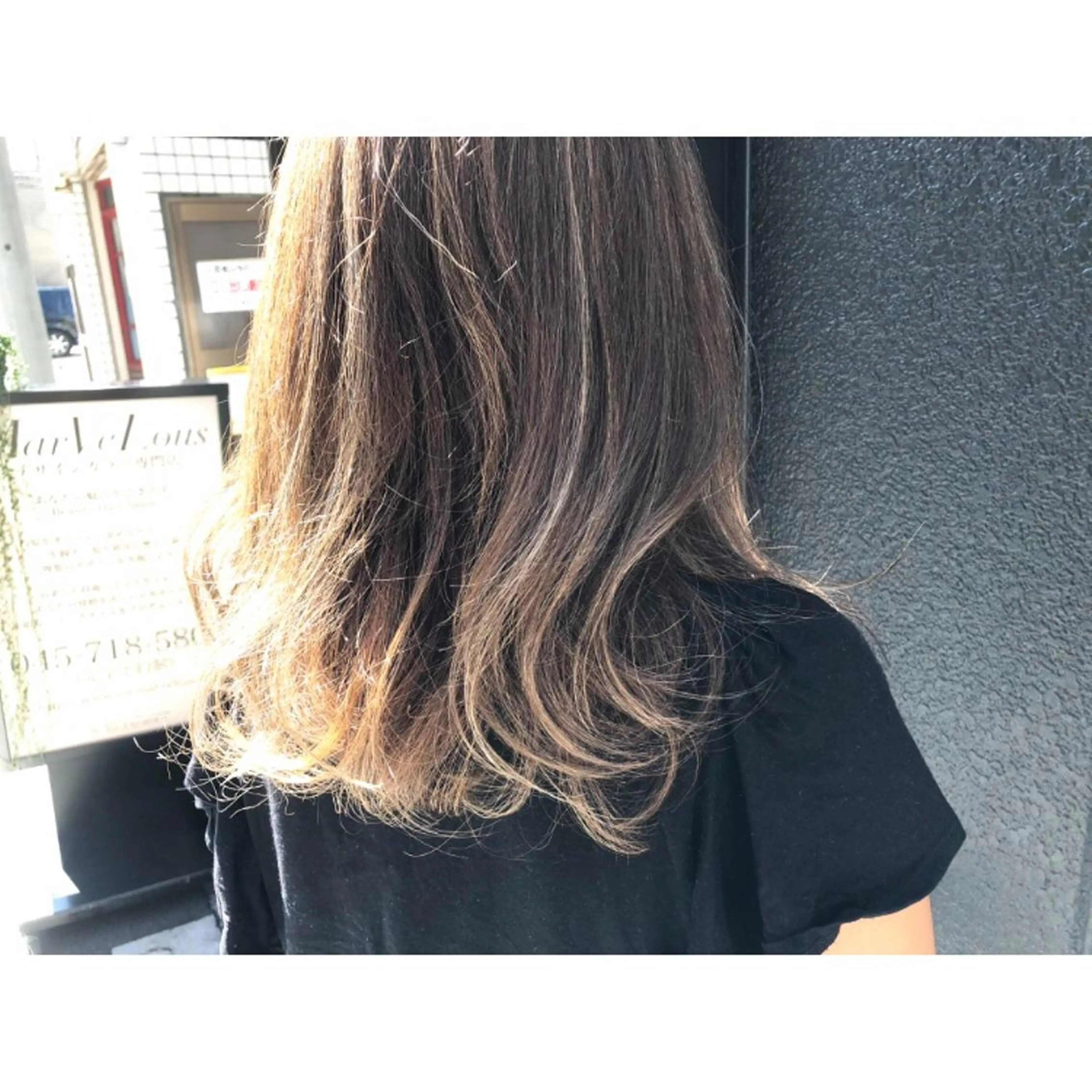 ロング カラー ベージュカラー Blue所属・透明感カラー 🫰🏻💗 高橋舞のその他イメージ