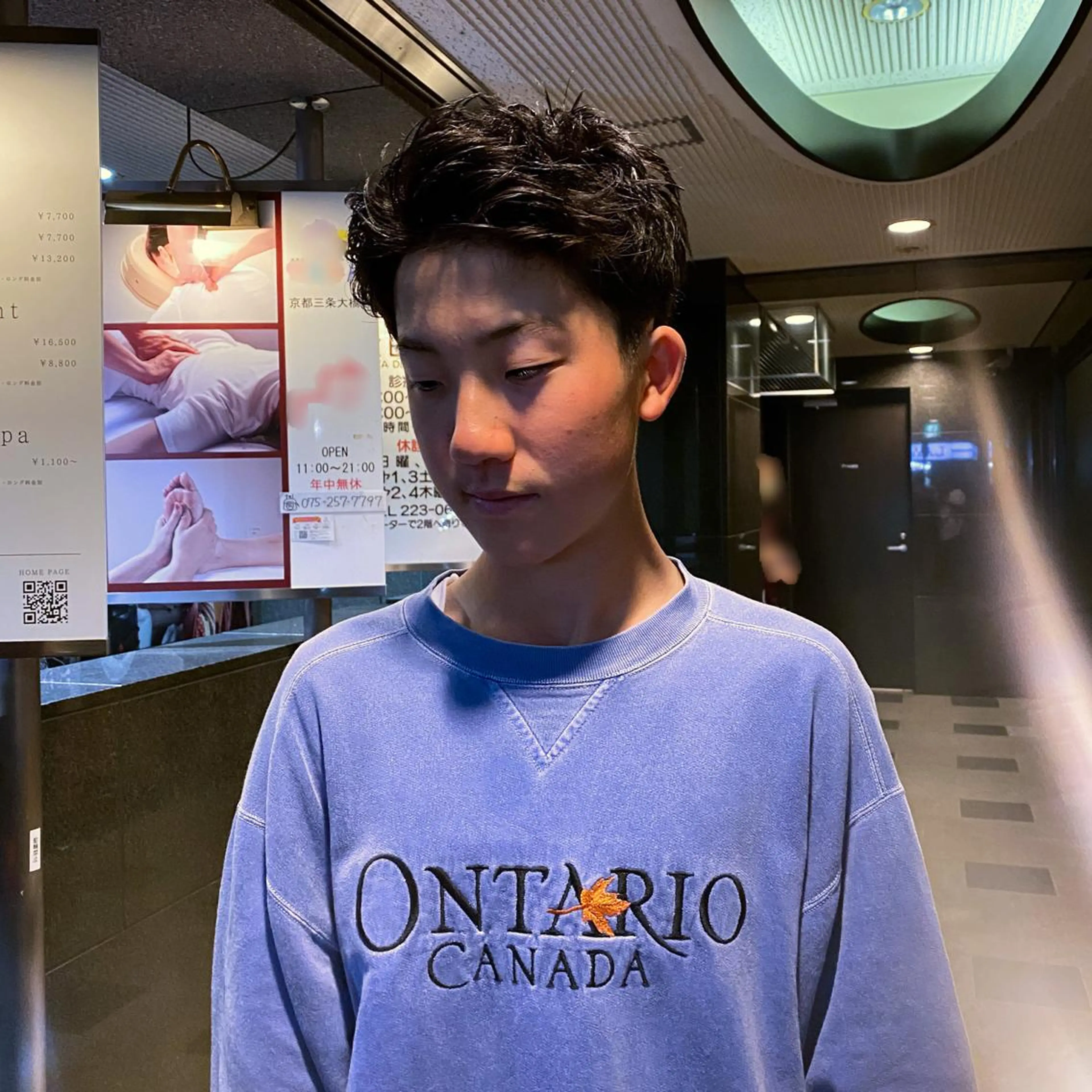 パーマ メンズ カット パーマ 松村明門/メンズ カット/メンズパーマのヘアスタイル