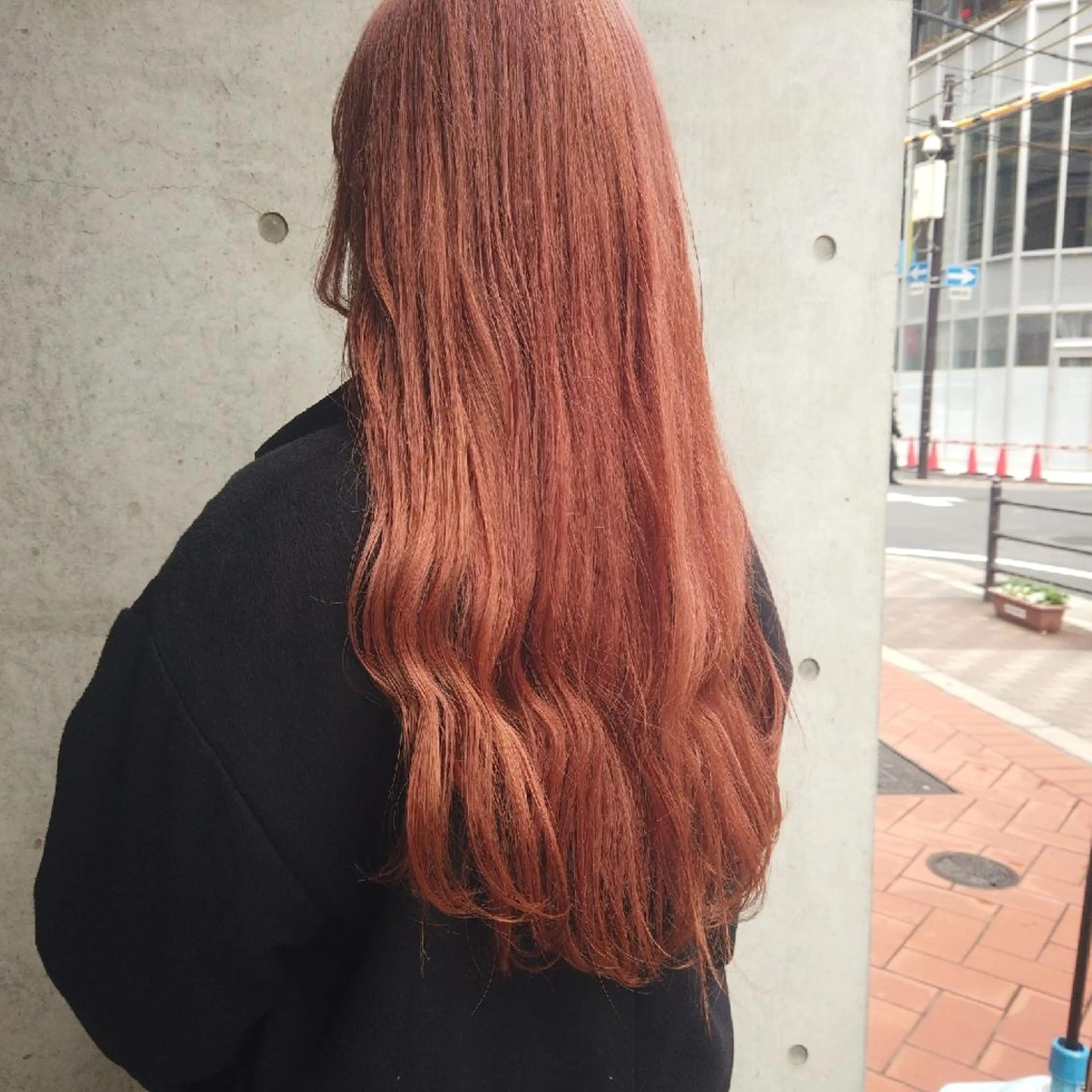 ロング カラー ヘアアレンジ ブリーチ ピンクカラー カット ヘアカラー 竹内啓太 ボブのヘアスタイル