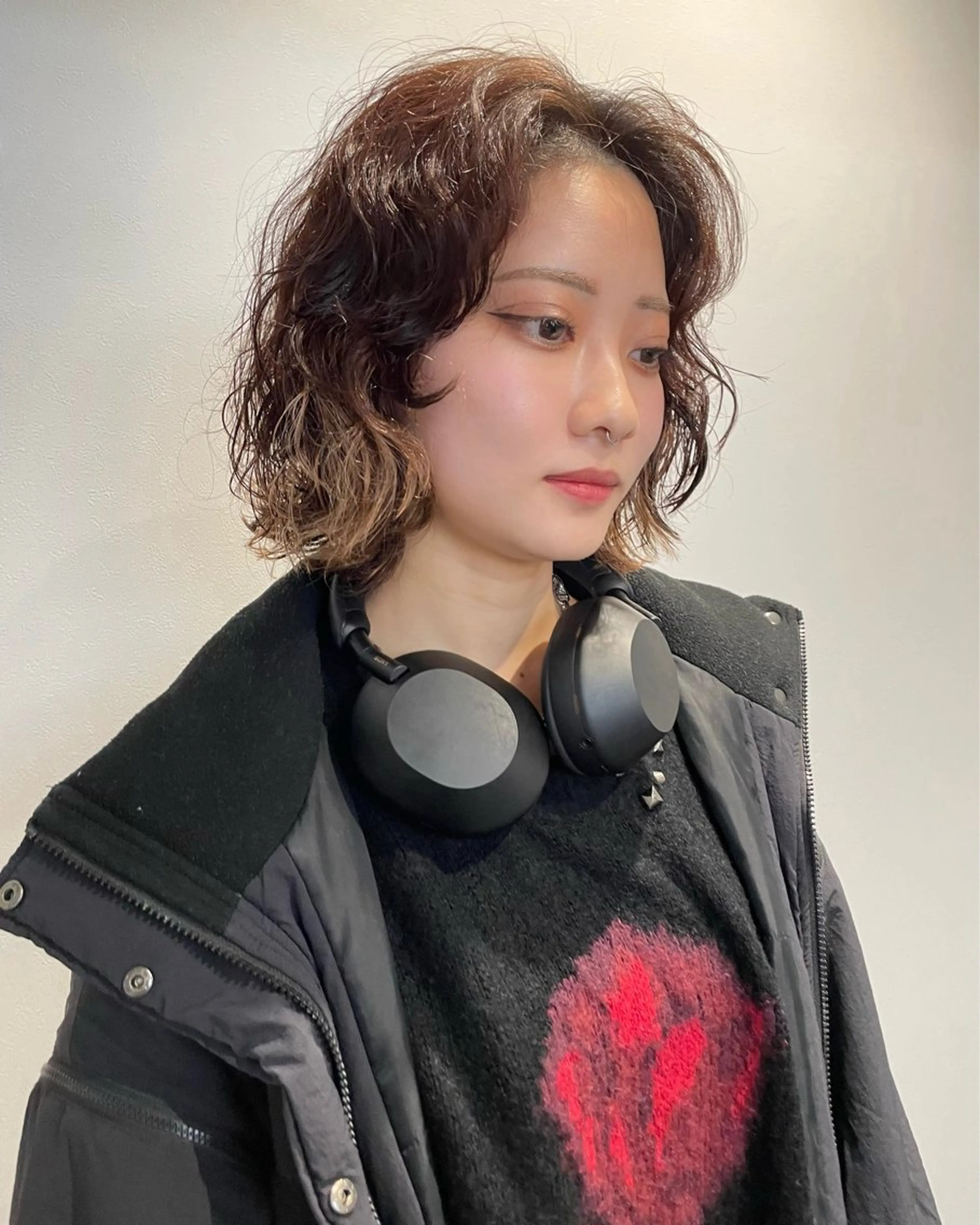 ショート パーマ ショート/ボブ/ パーマ/井上のヘアスタイル