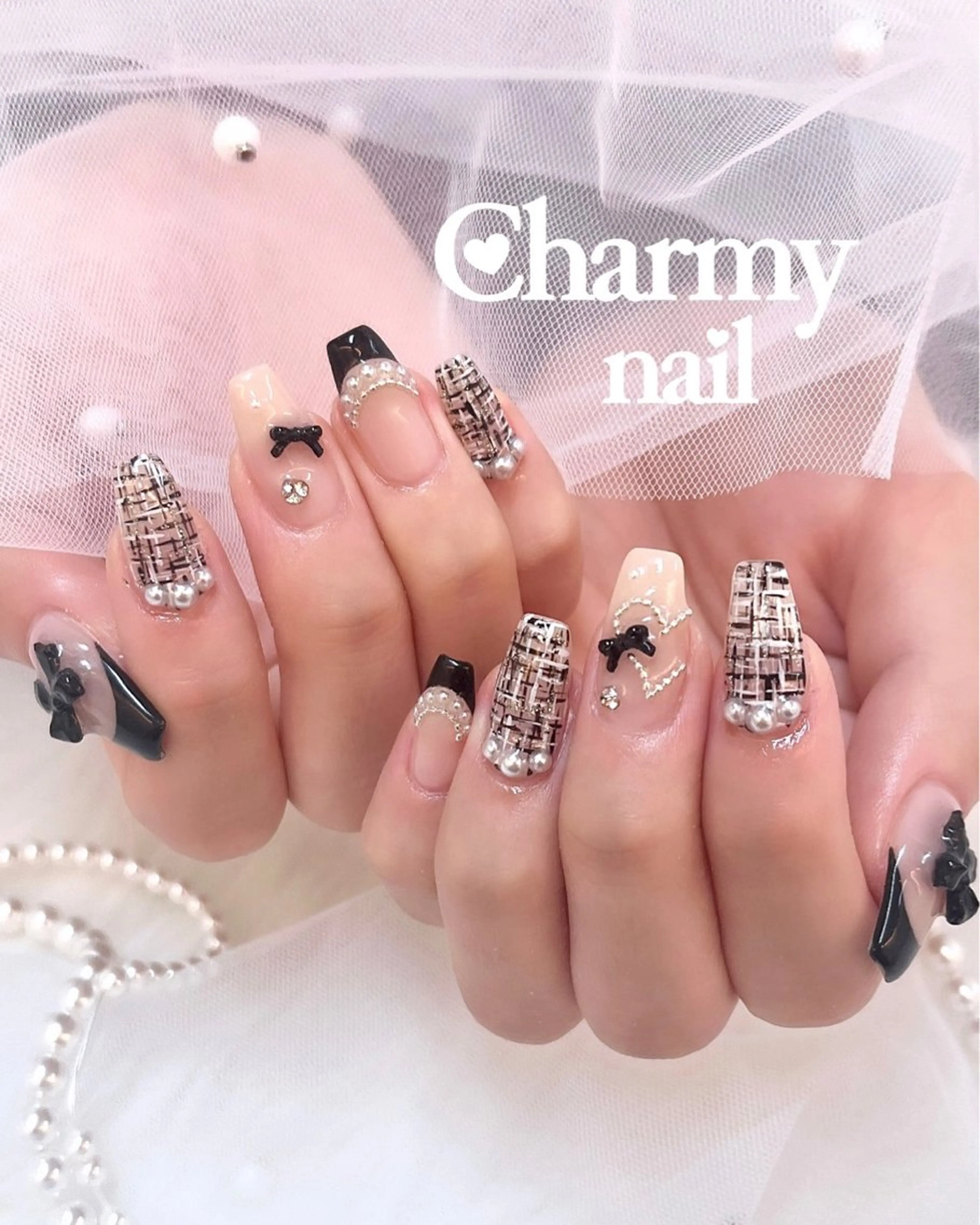 ネイル ハンドネイル ハンドケア Charmy nail（シェアサロン La Chou Chou内）所属・Charmynail miyu♡のネイルデザイン