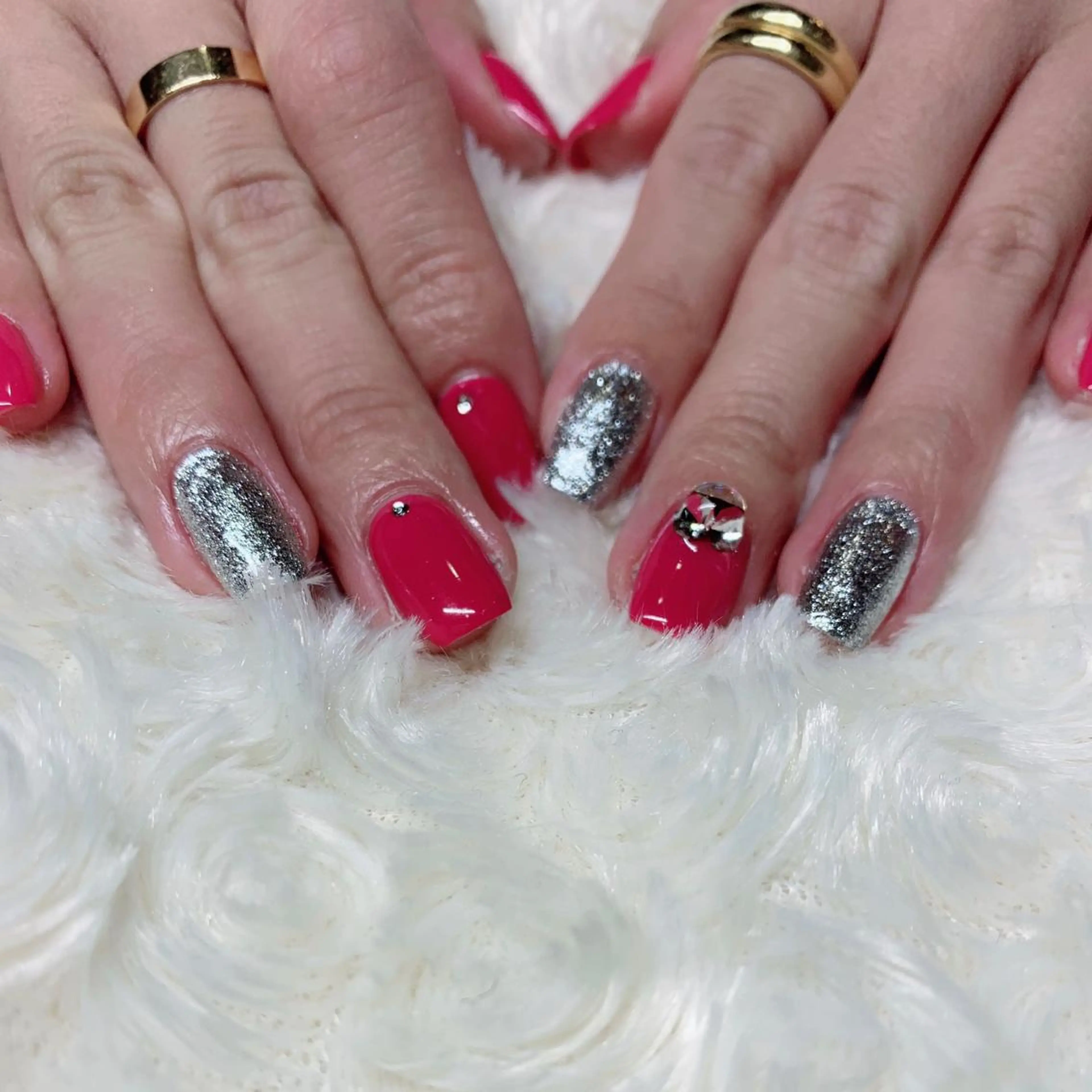 カラー ネイル ハンドネイル Cozy_ ilumのネイルデザイン