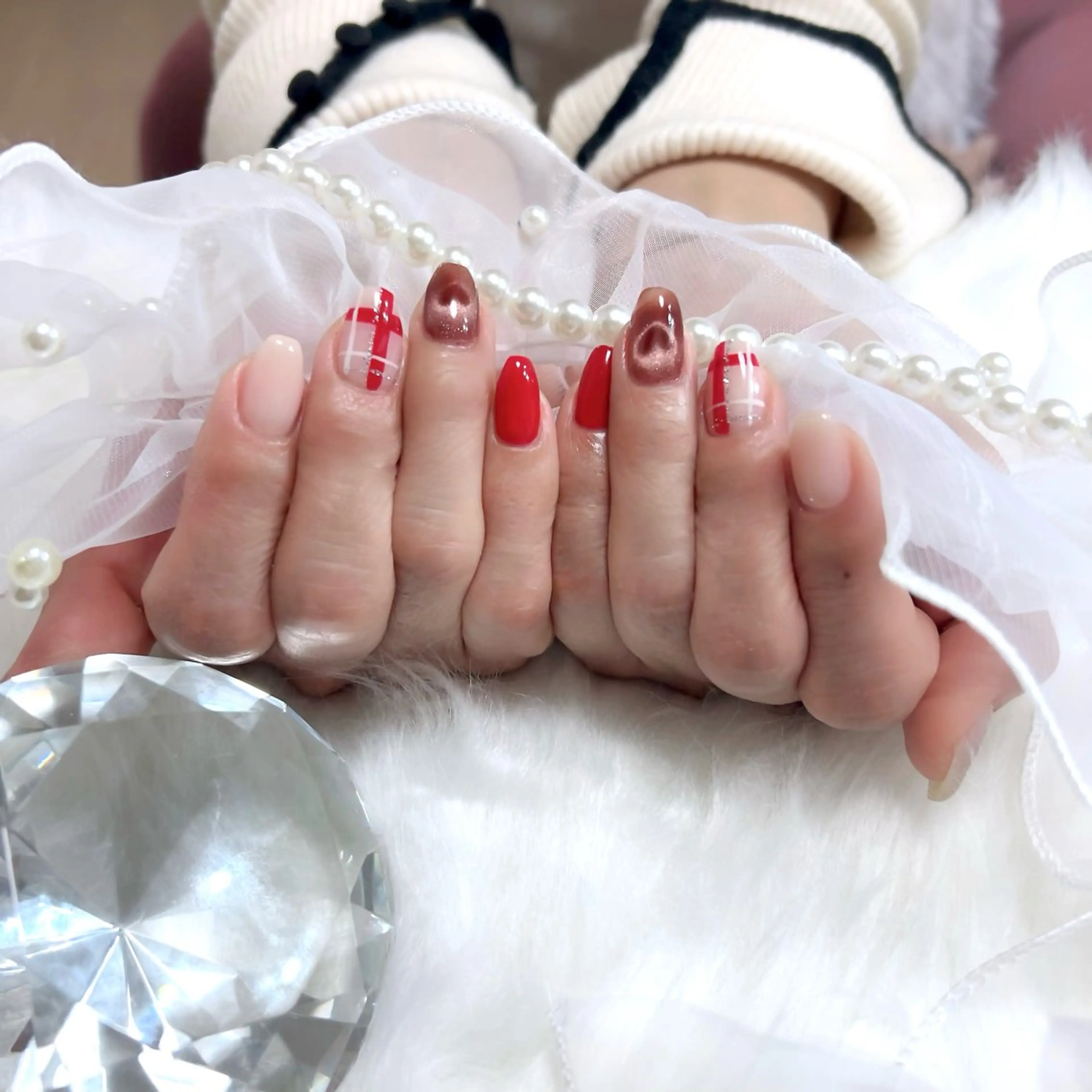 ネイル バレンタイン Nail salon suu所属・Nail salon suuのネイルデザイン