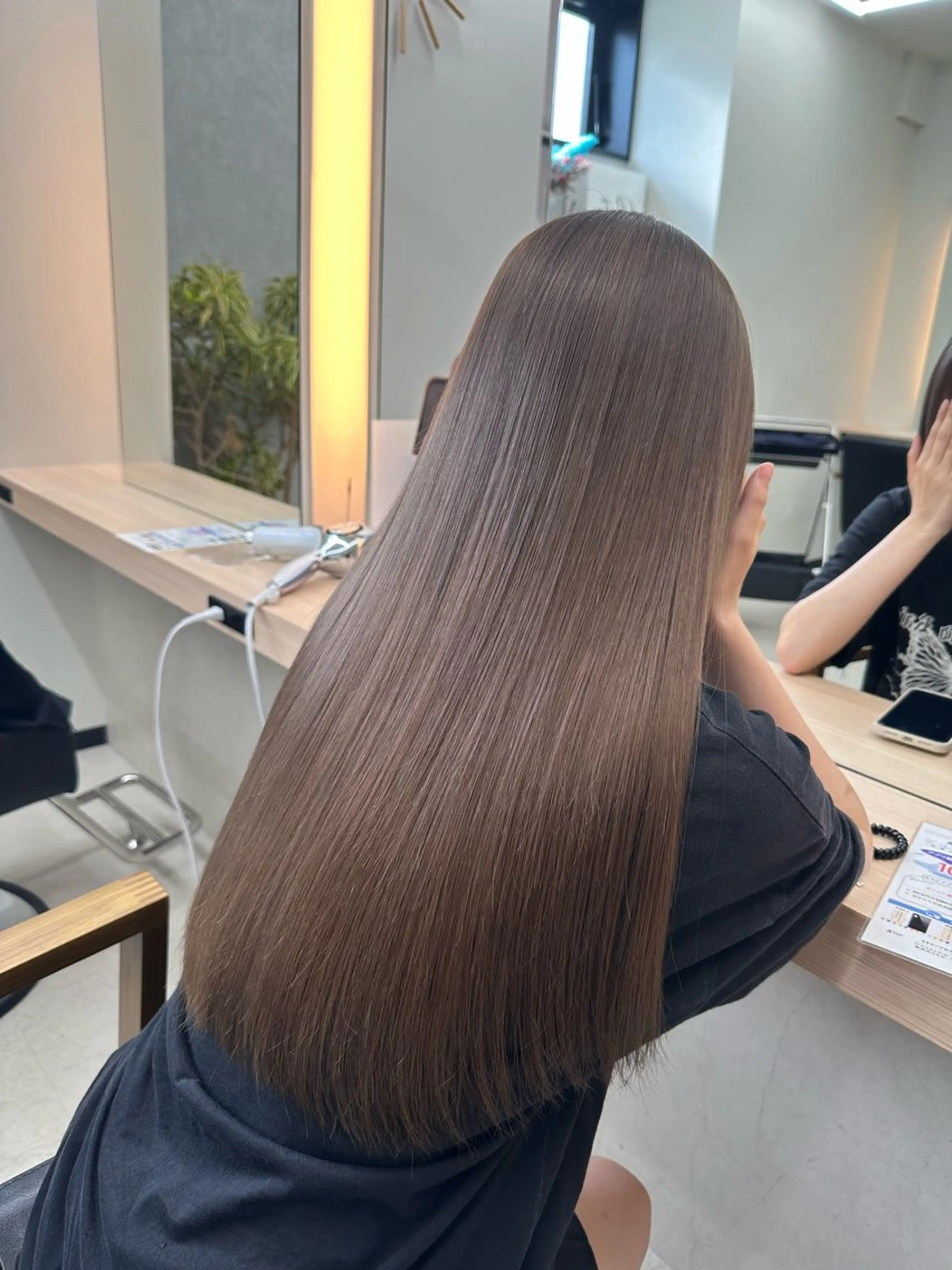 ロング カラー カット ヘアカラー トリートメント 𝐑𝐲𝐮𝐤𝐢 【店長】ALEAPのヘアスタイル