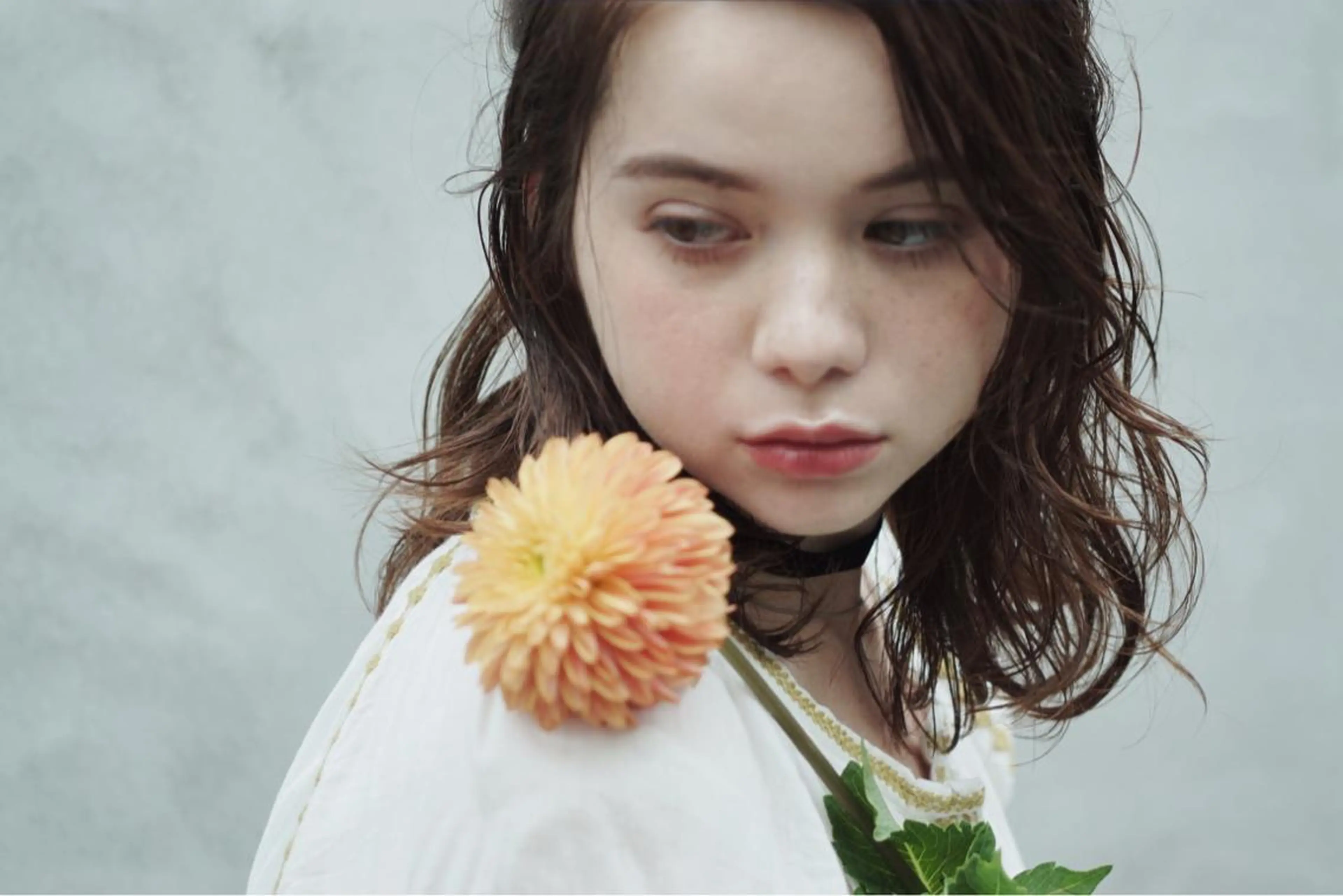 セミロング カラー パーマ enne hair&organic所属・🌟髪質改善メテオ カラーenne🫧のヘアスタイル